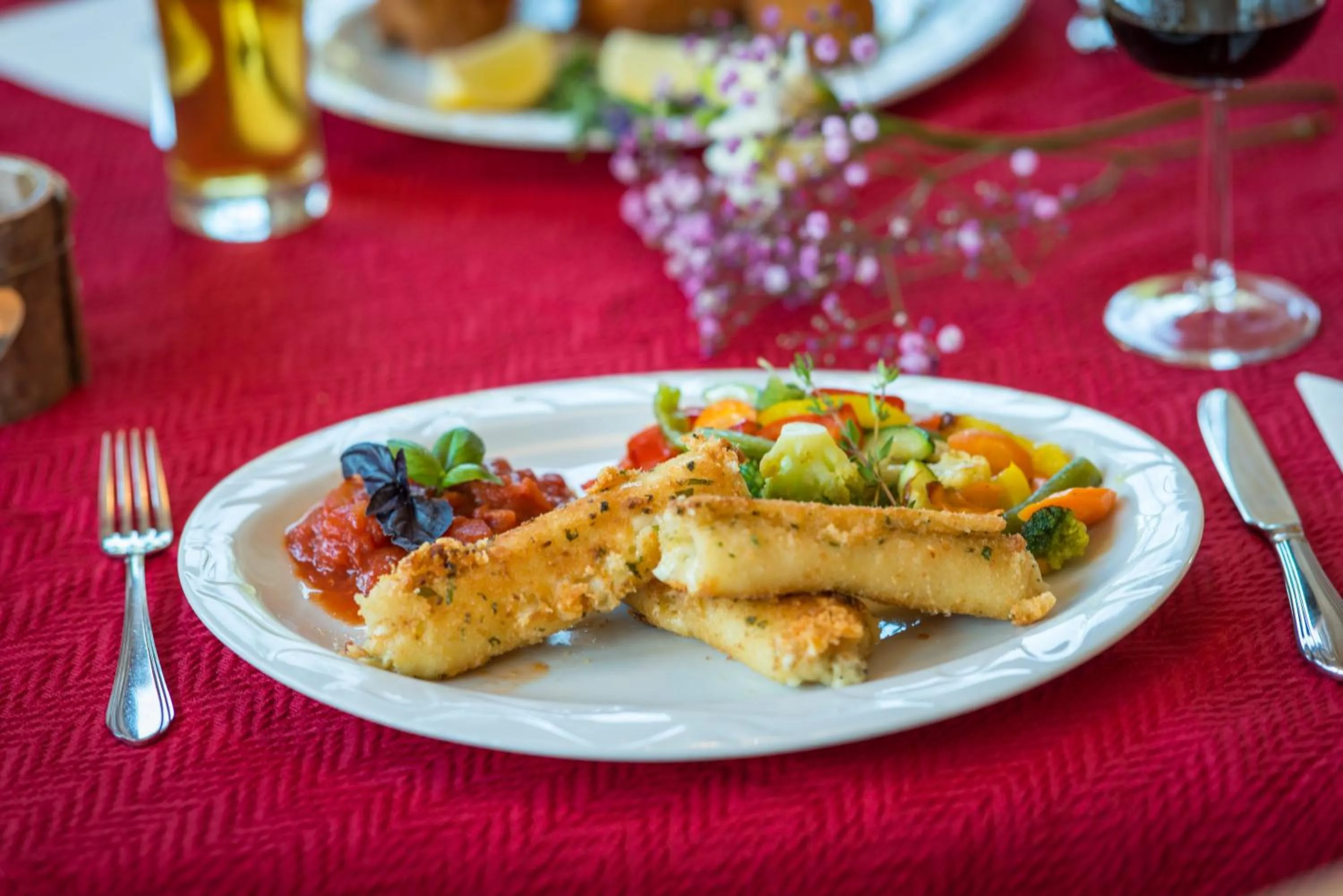 Food and drinks in Gasthof Edelbrunn