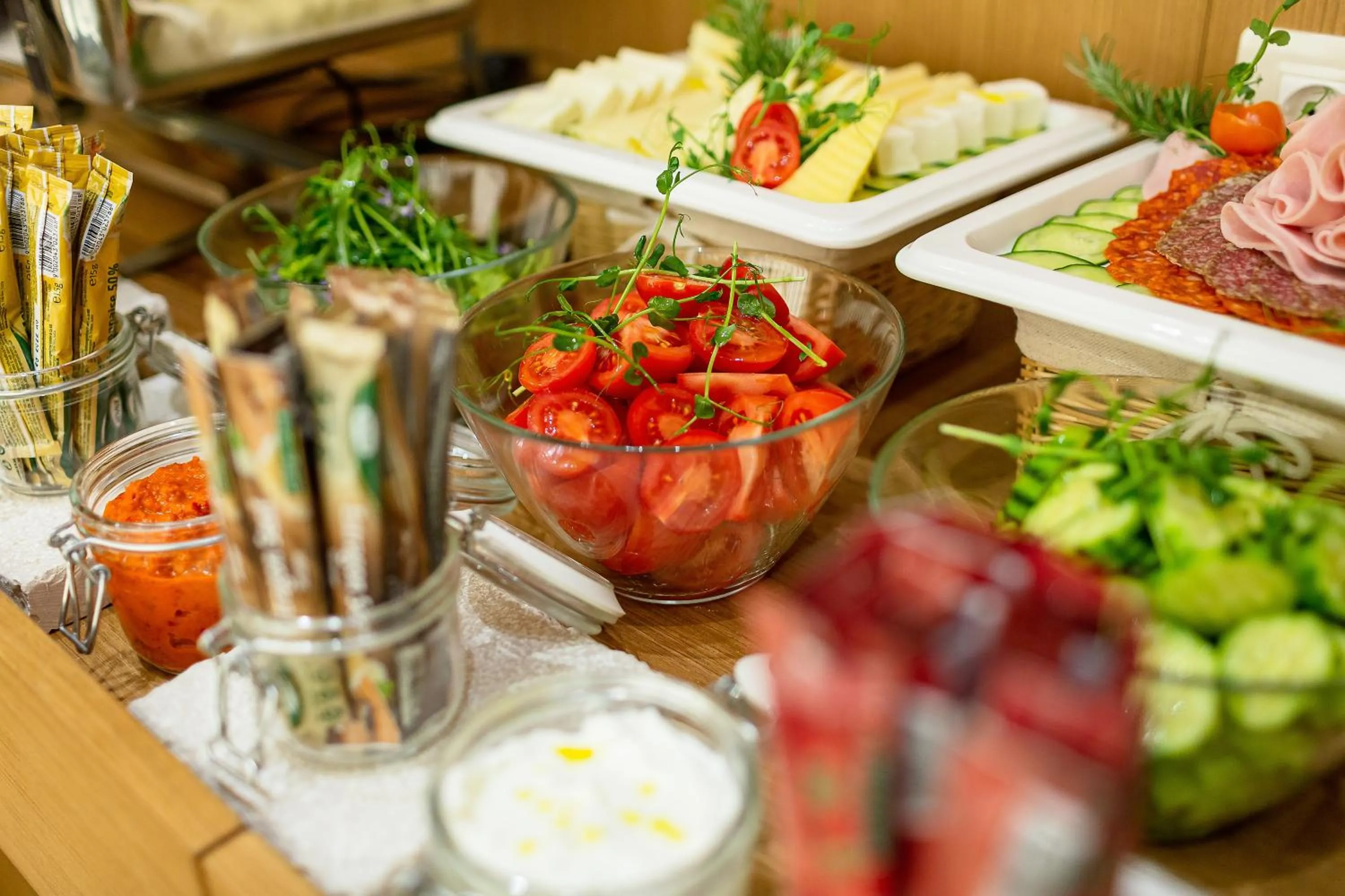 Buffet breakfast in Hotel Bono