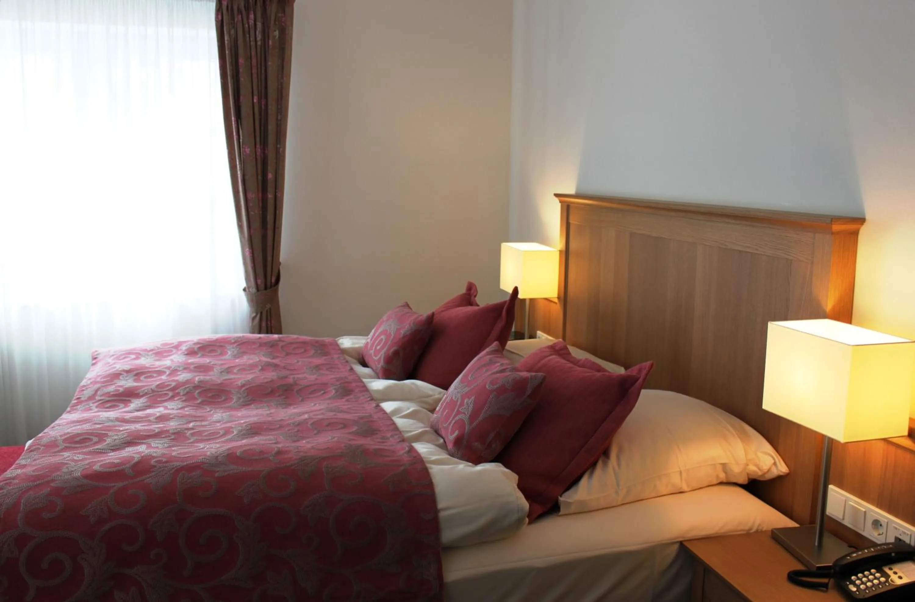 Bed in Hotel Frankenbach