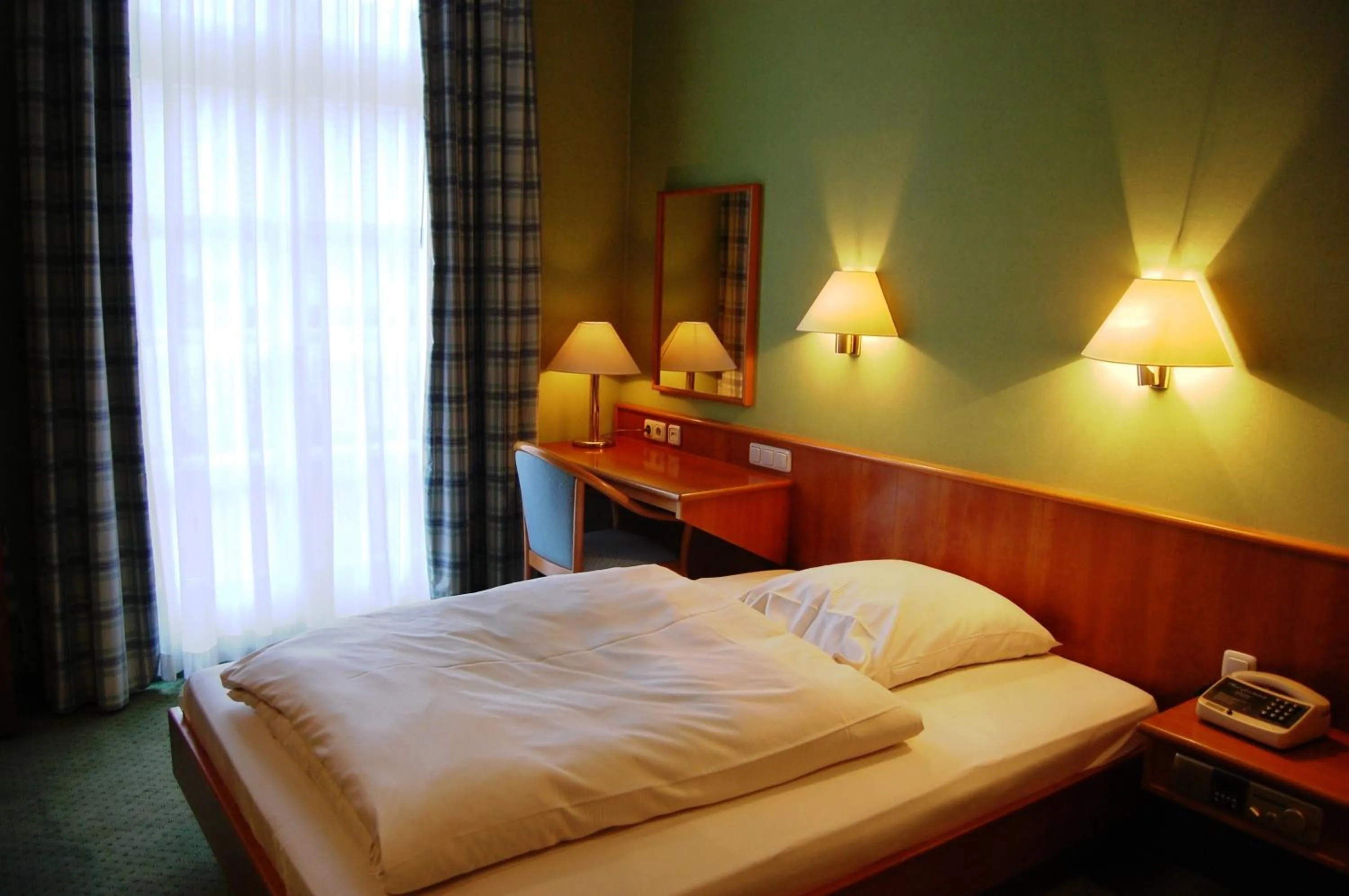 Bed in Hotel Frankenbach