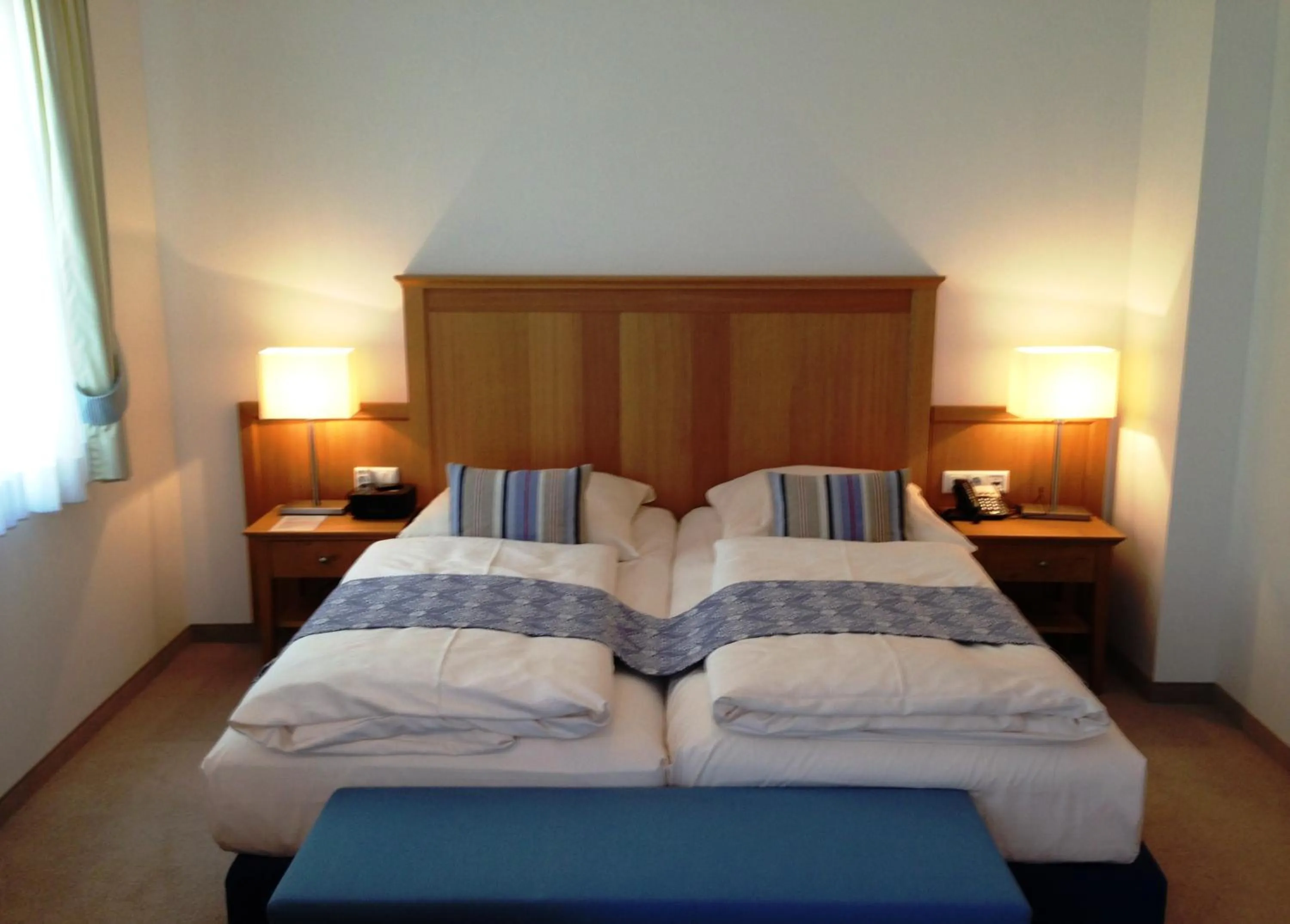 Bed in Hotel Frankenbach