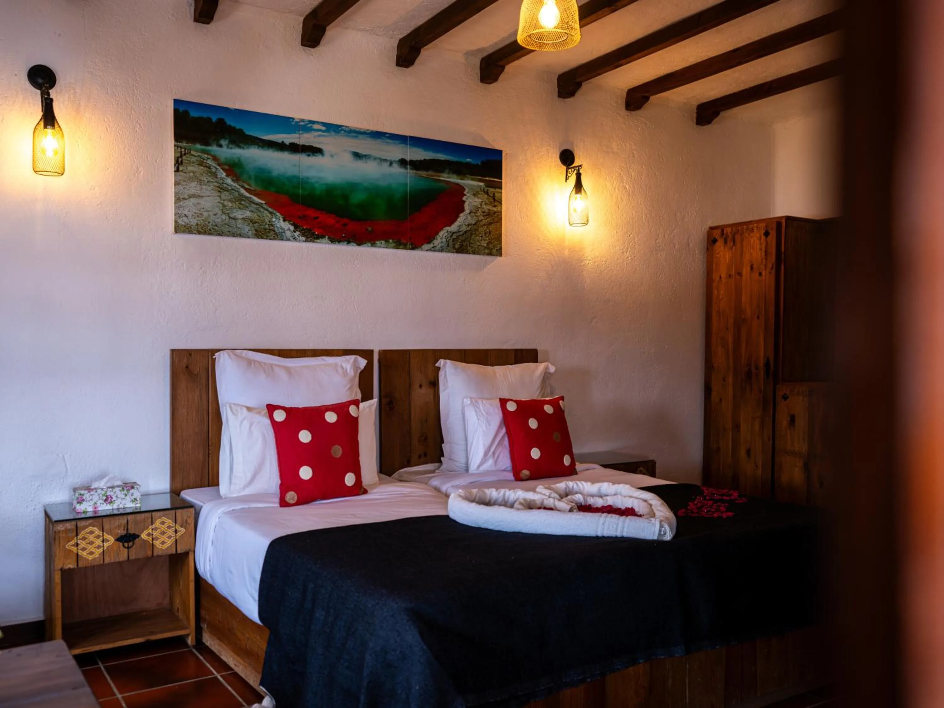 Photo of the whole room, Bed in Resort Hotel El Cortijo & Spa