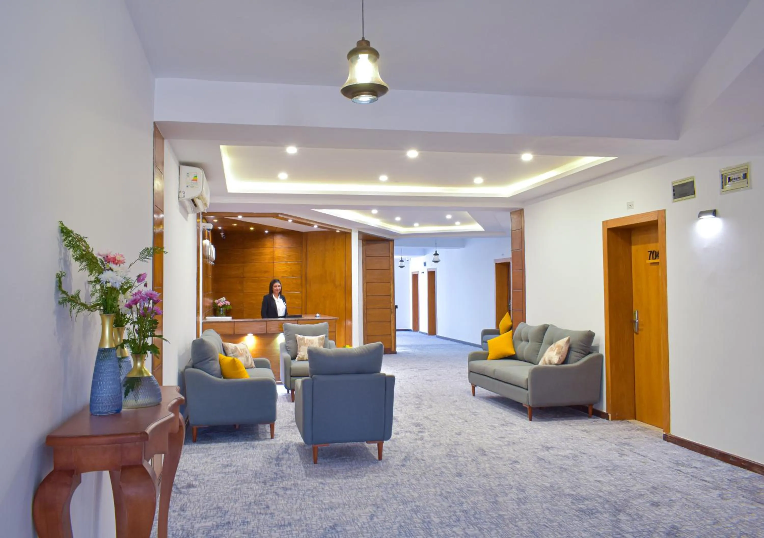 Lobby or reception in Basma Executive Club