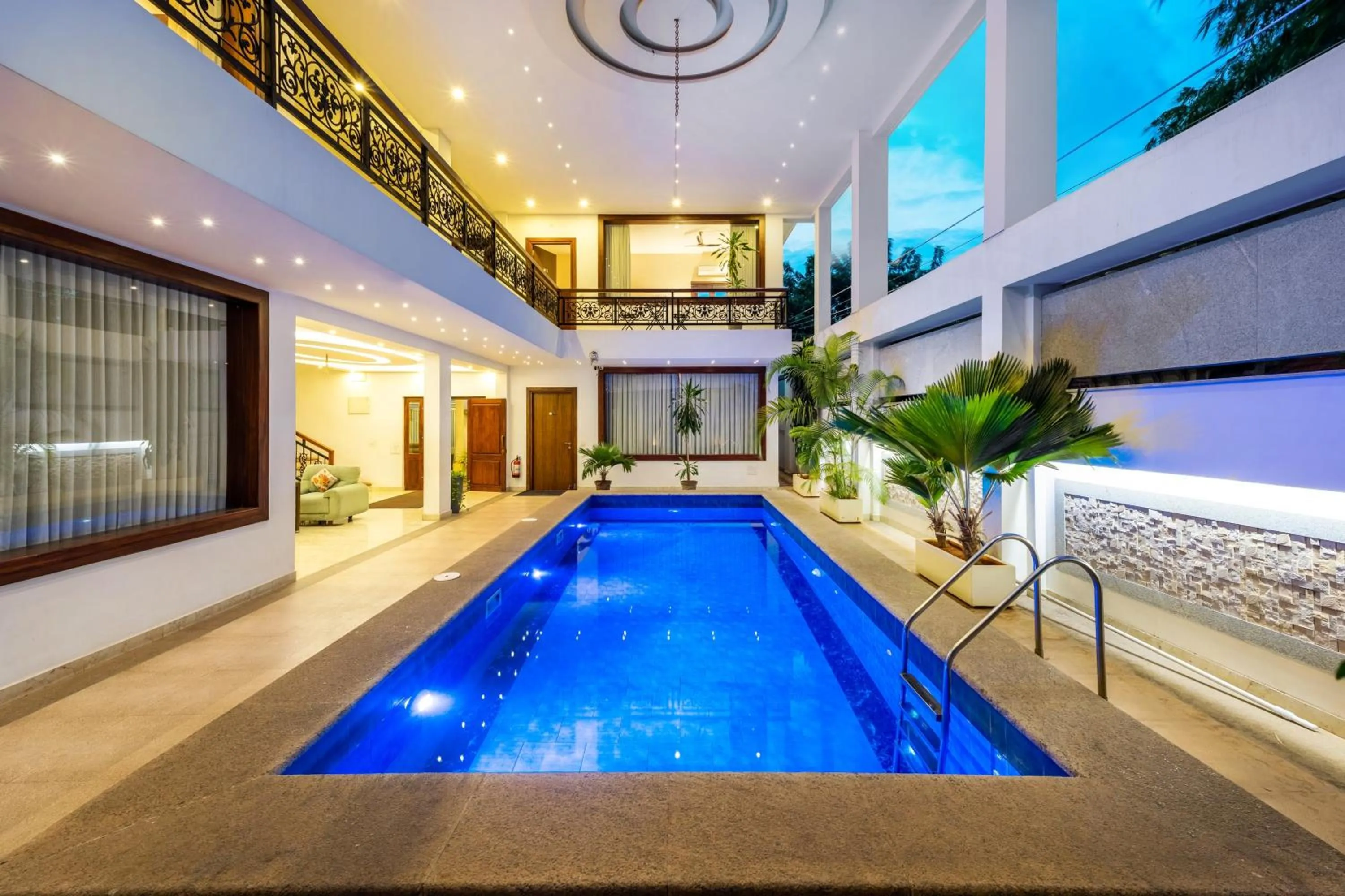 Swimming pool in Treebo Premium Villa Escape In With Pool View