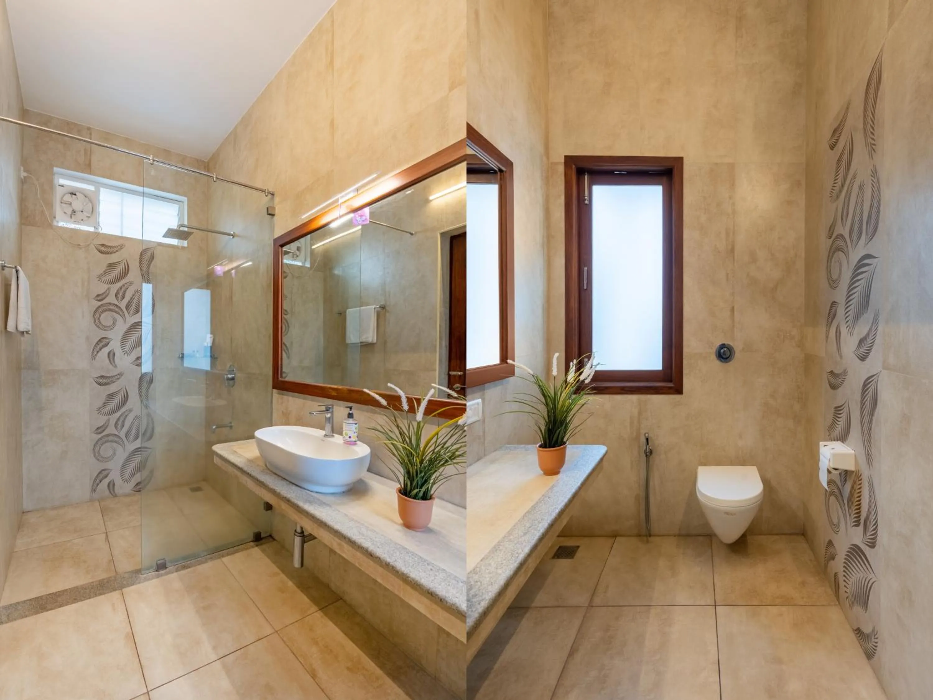 Bathroom in Treebo Premium Villa Escape In With Pool View