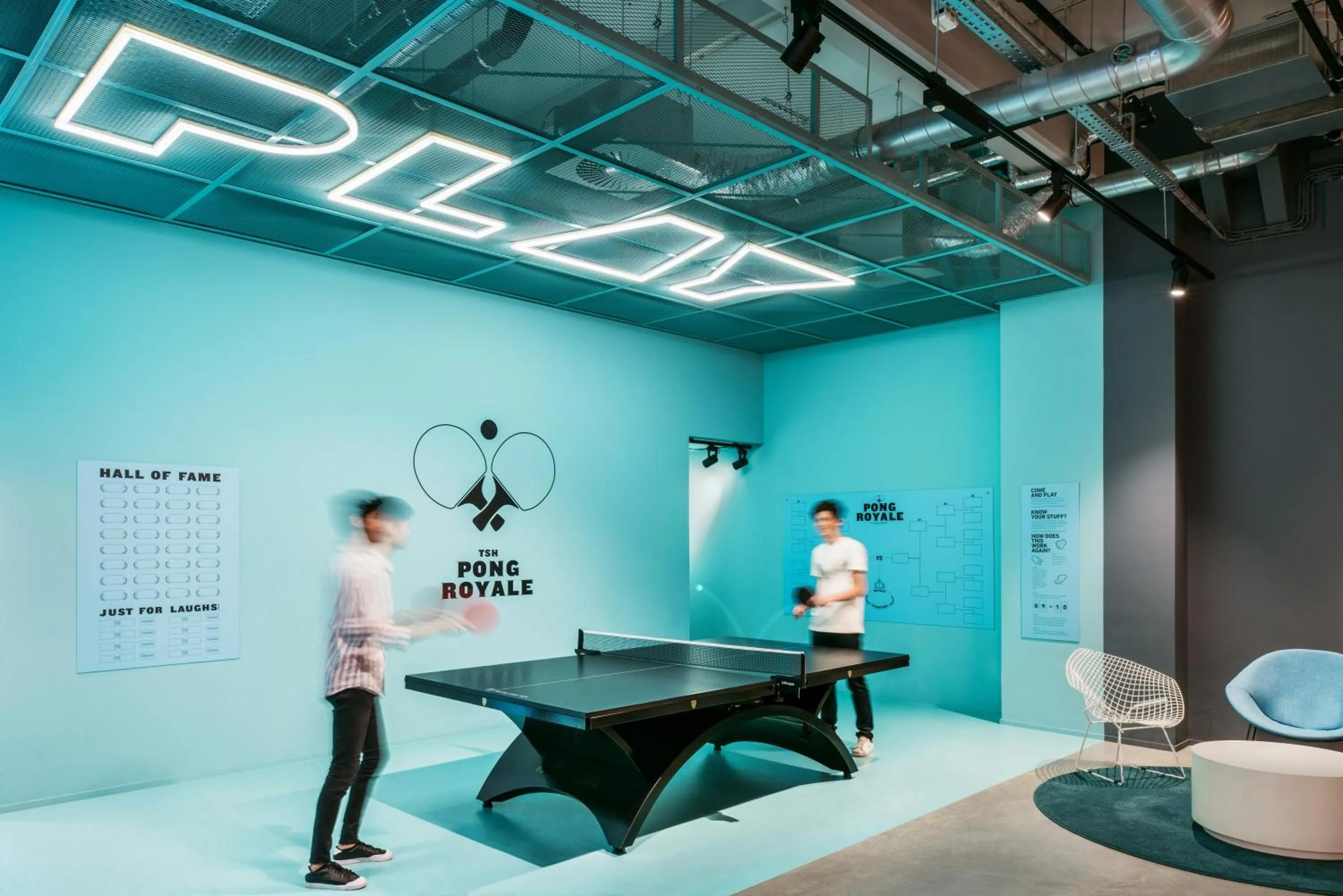 Game Room in The Social Hub Rotterdam