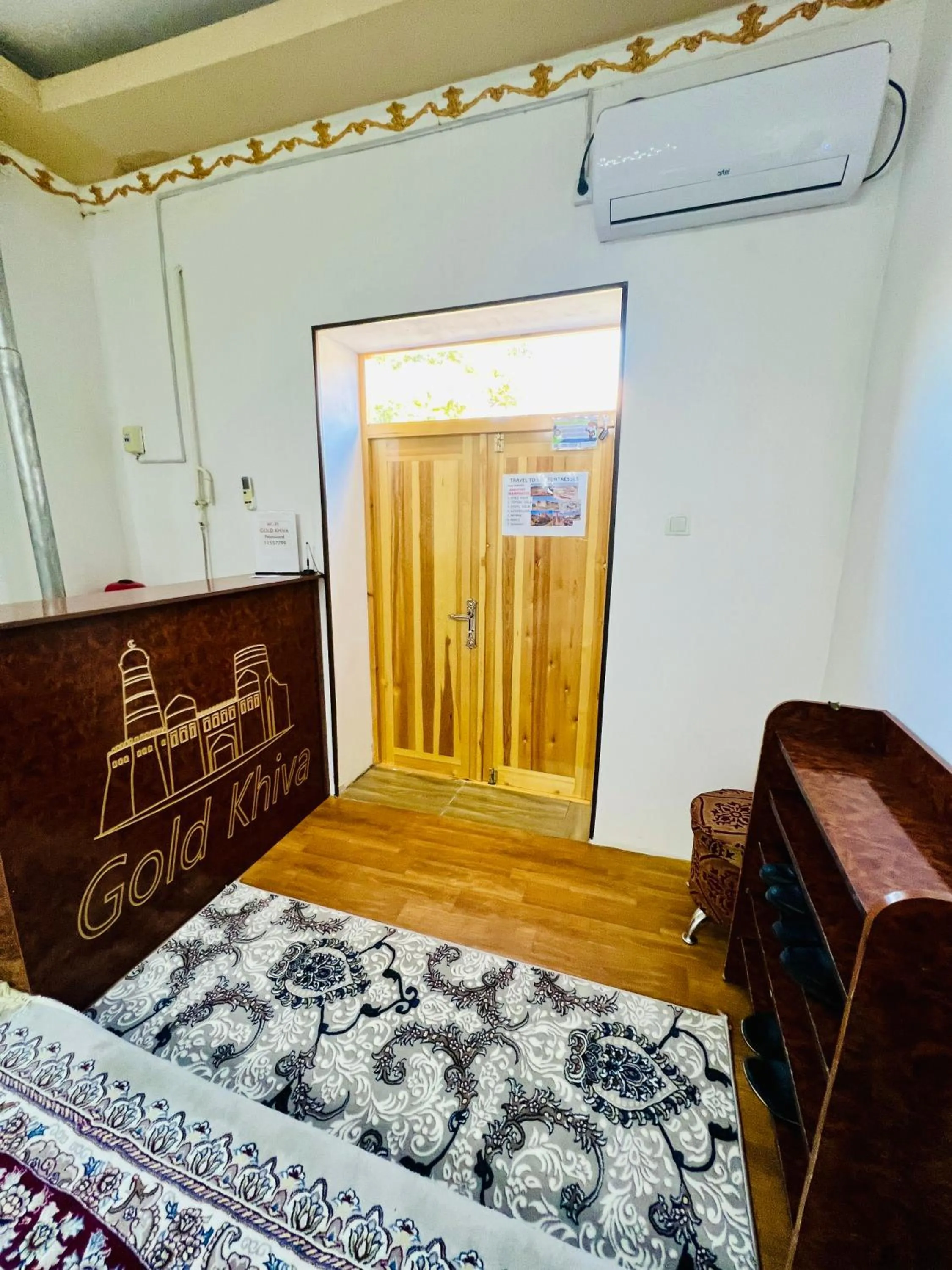 Seating area in Gold Khiva