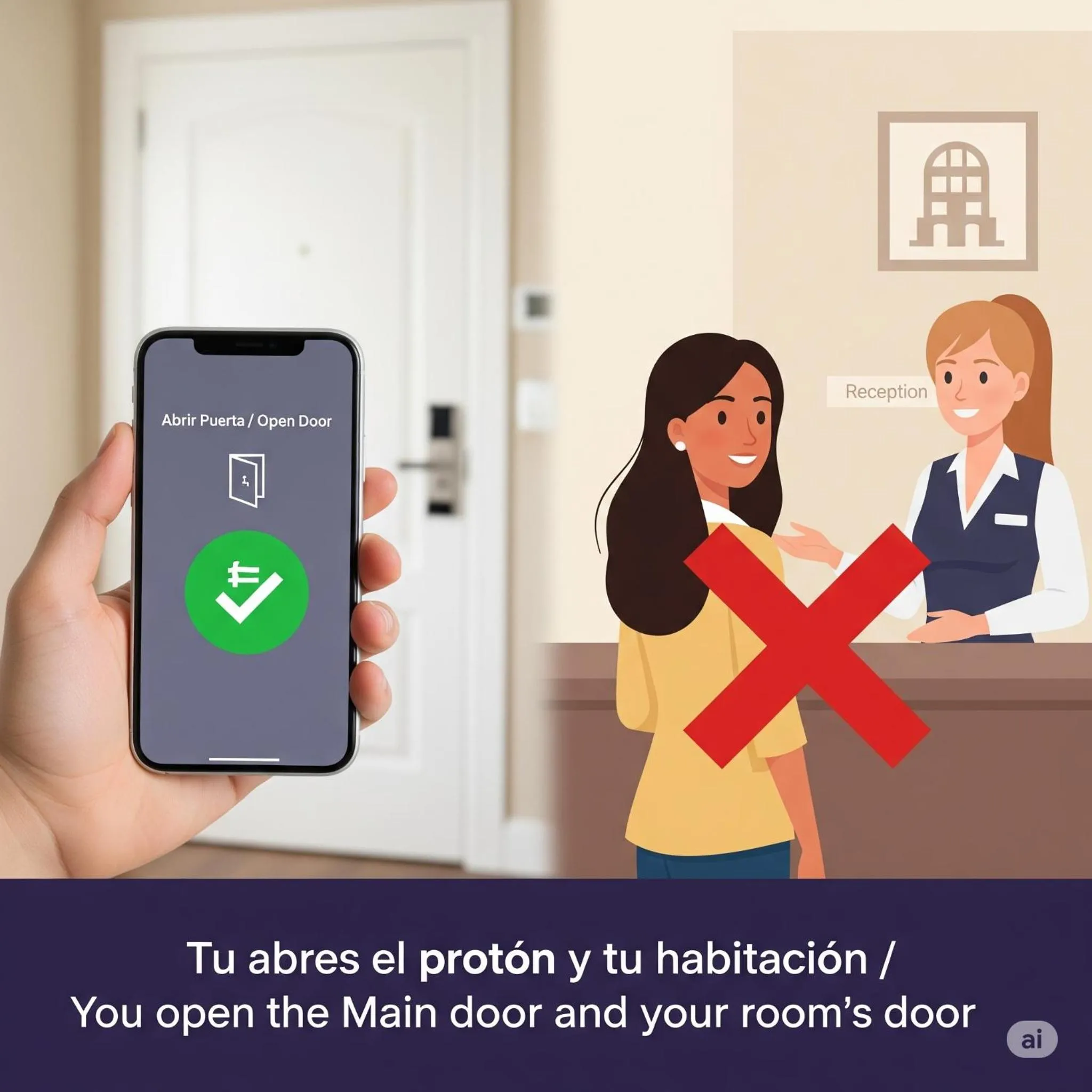 Property building in AYZ Villegas - Auto check-in property