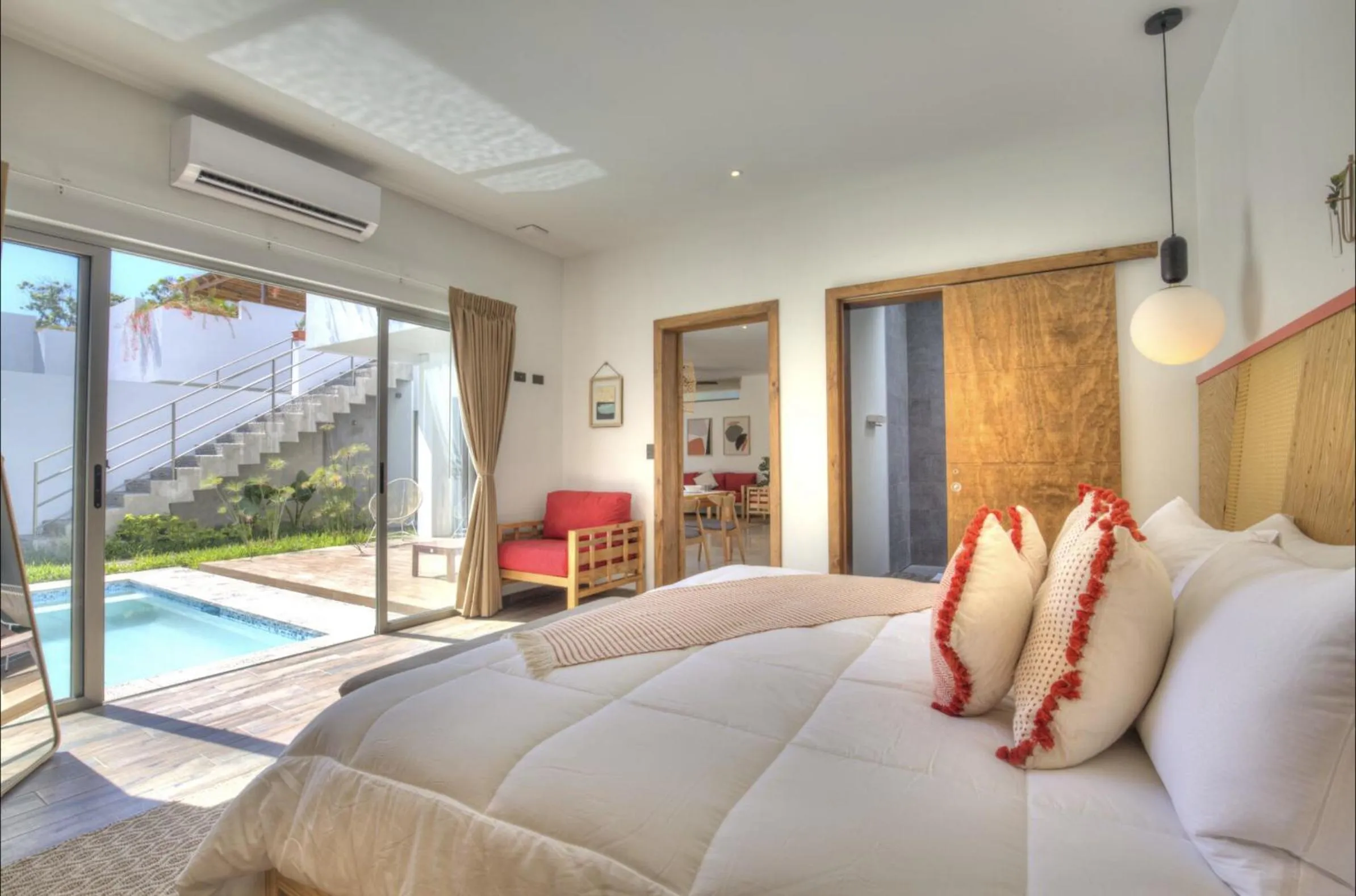 Bedroom, Bed in Garten Hotel