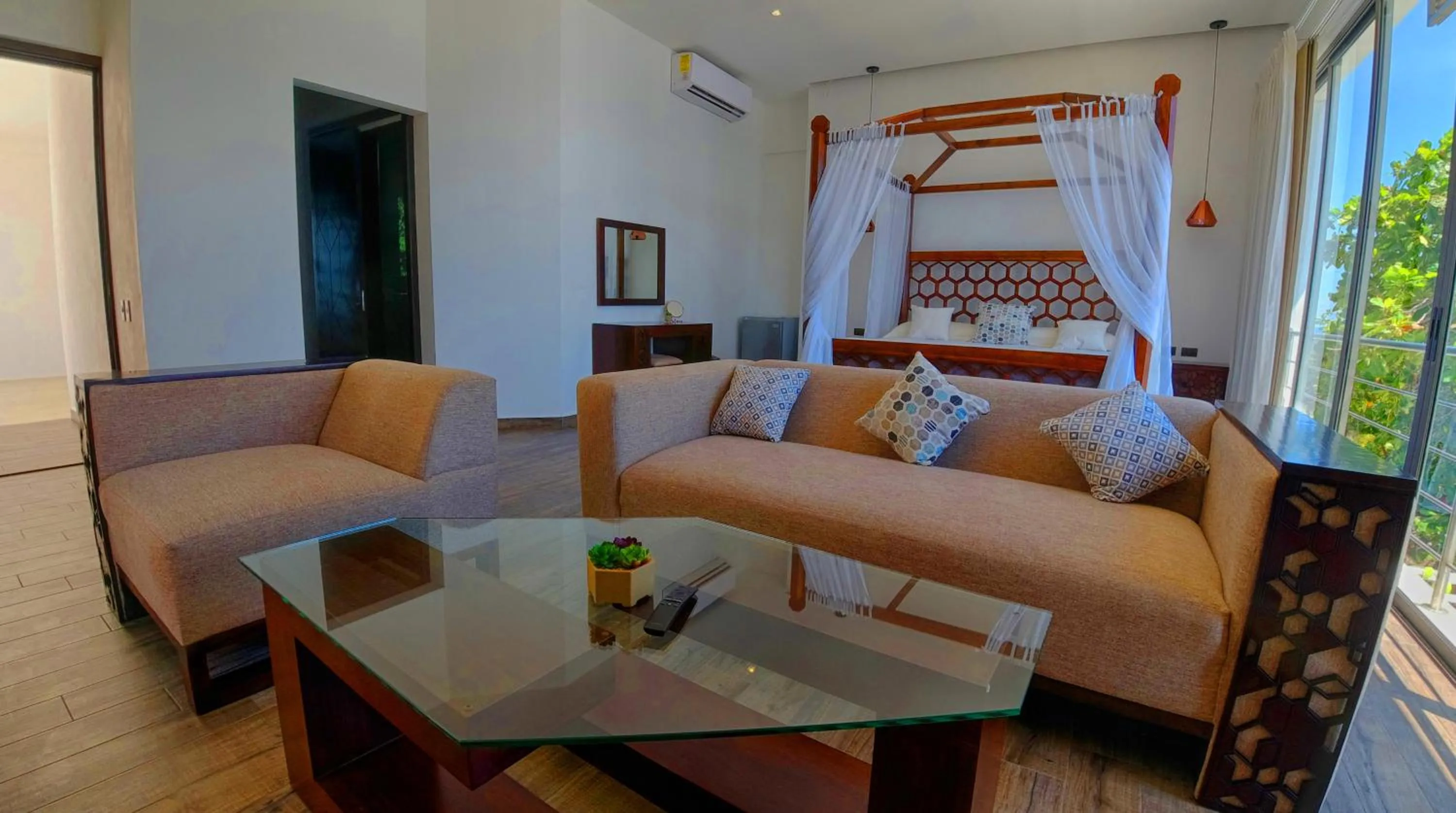 Seating area in Garten Hotel