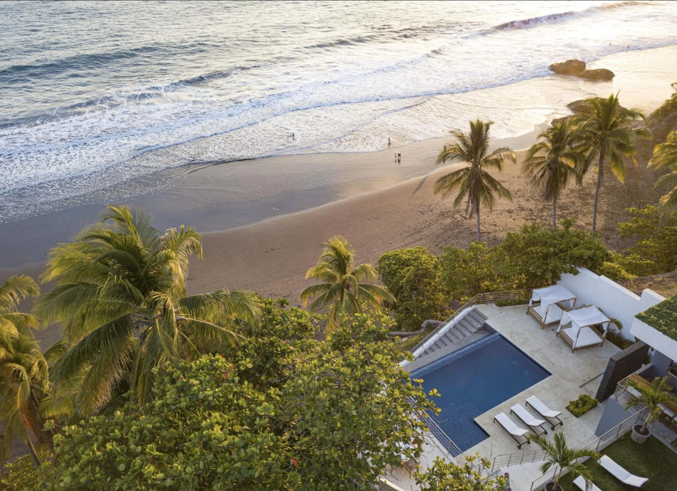 Bird's eye view in Garten Hotel