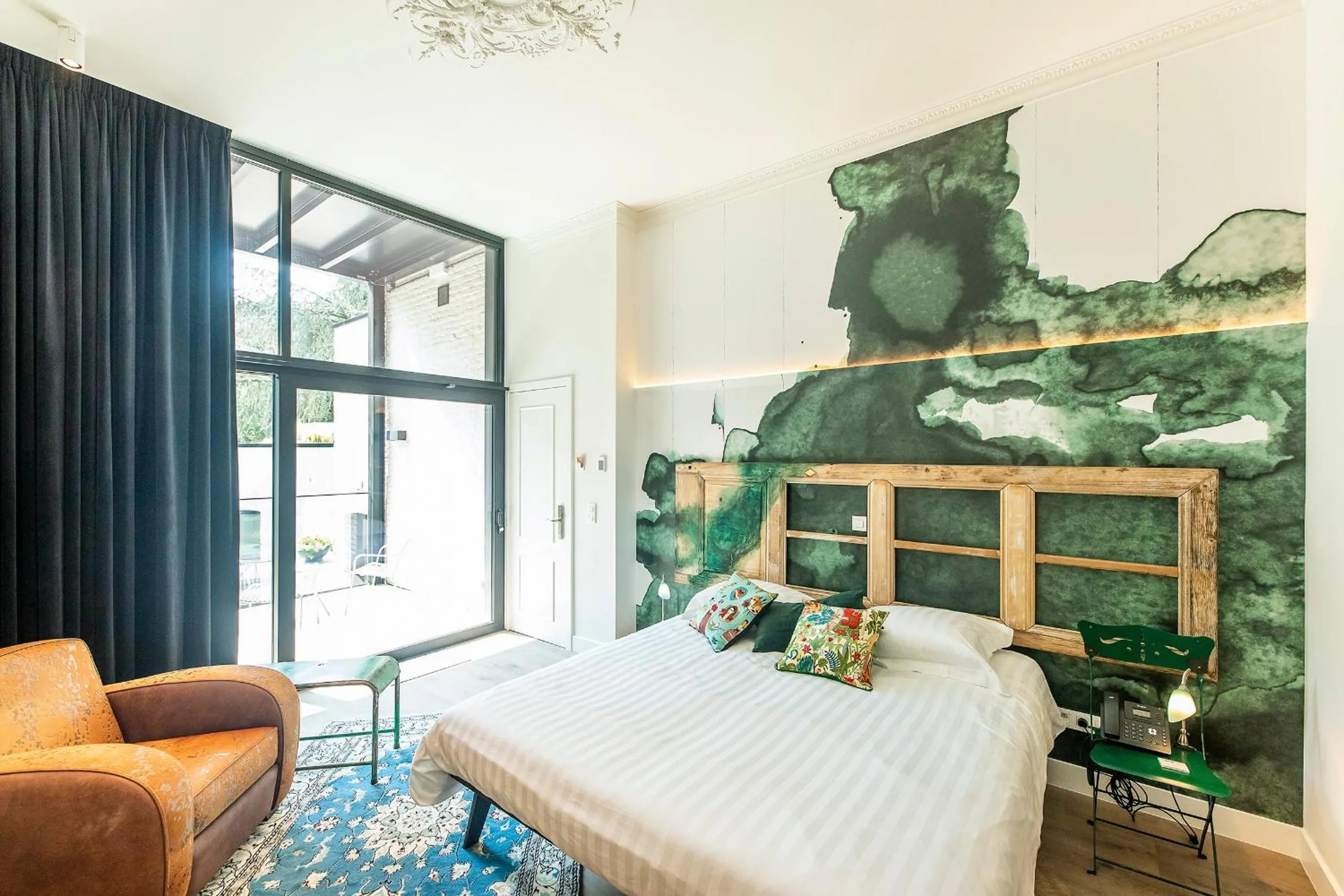 Bed in BareFoodGIULIA - Inspiration Hotel