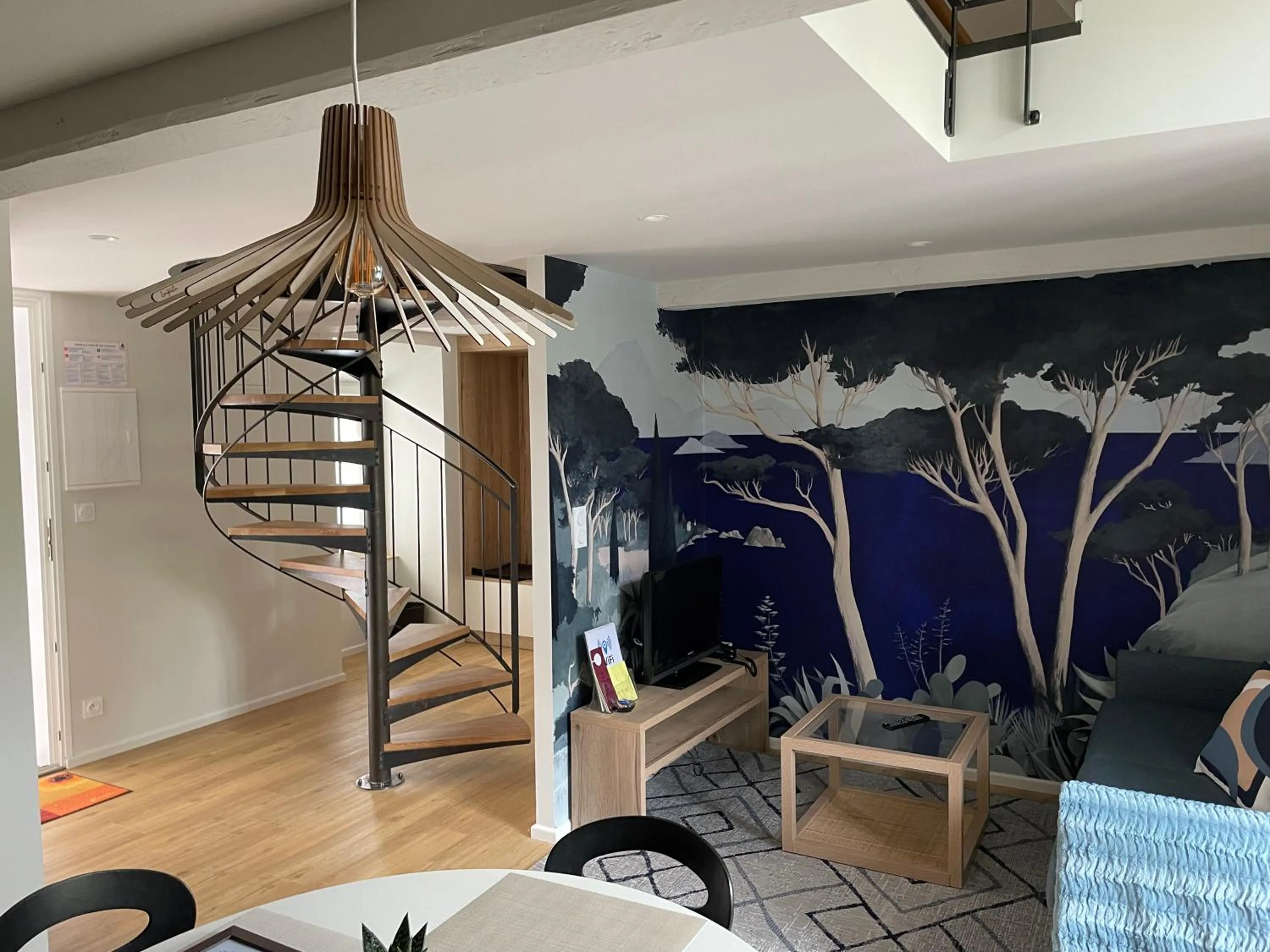 TV and multimedia in CITOTEL La Chaumière Roz-Aven