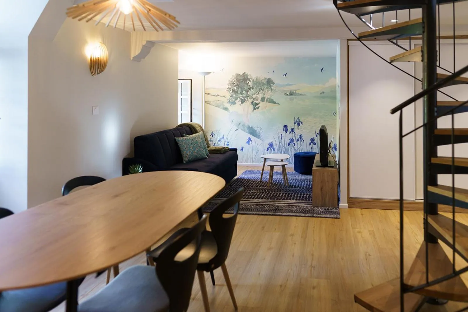 Living room in CITOTEL La Chaumière Roz-Aven