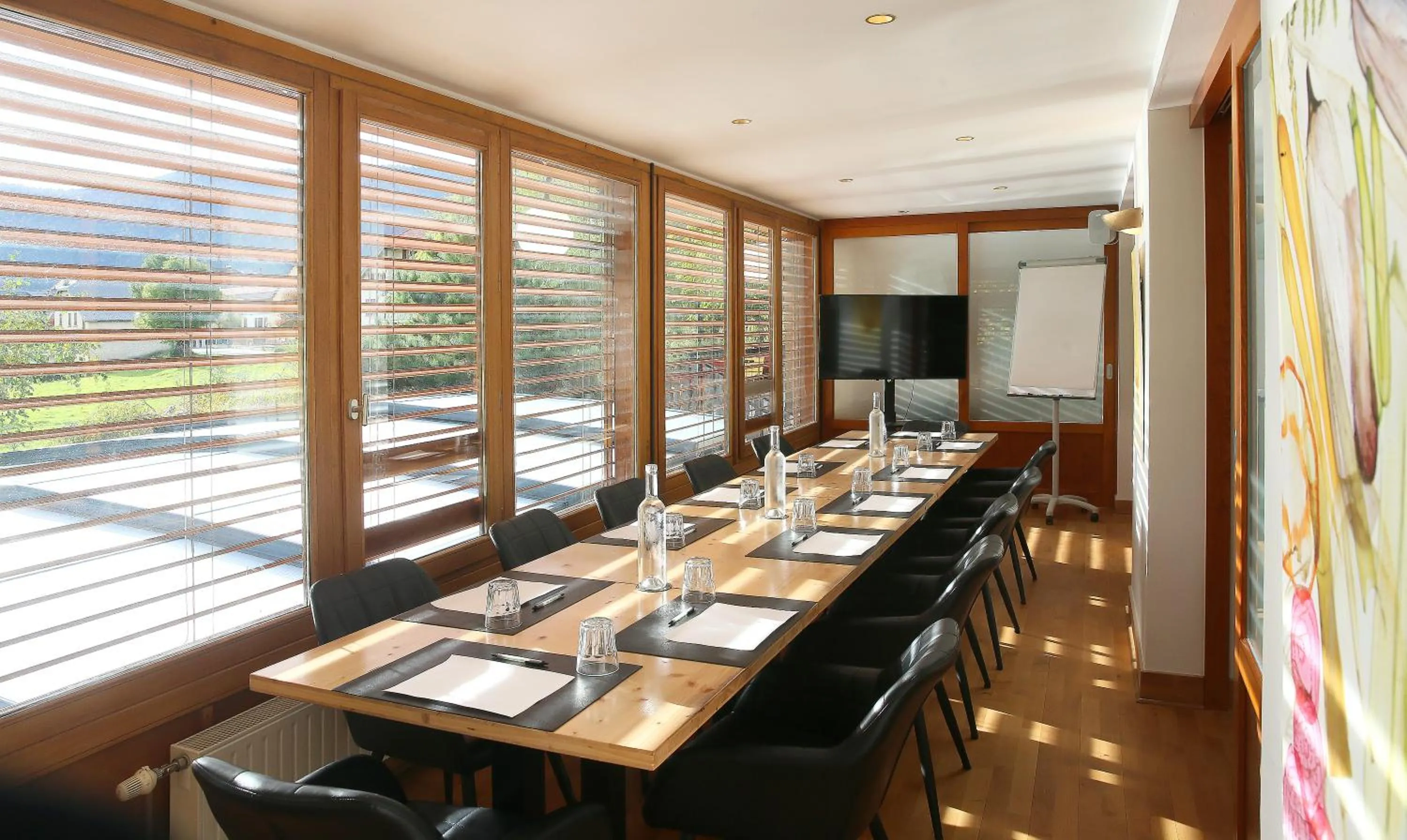 Meeting/conference room in Hôtel Restaurant La Buffe