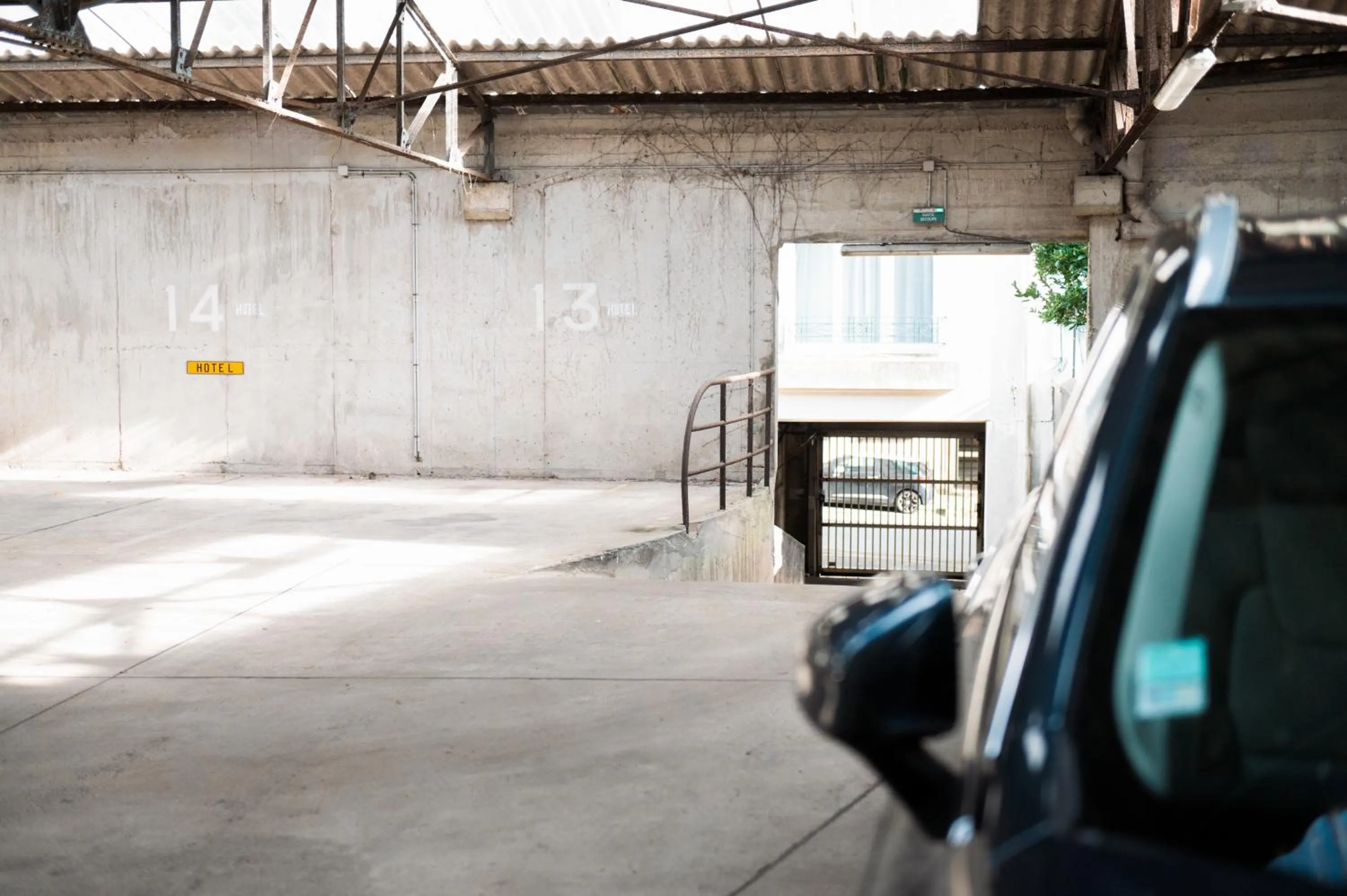 Parking in Hôtel Bellevue