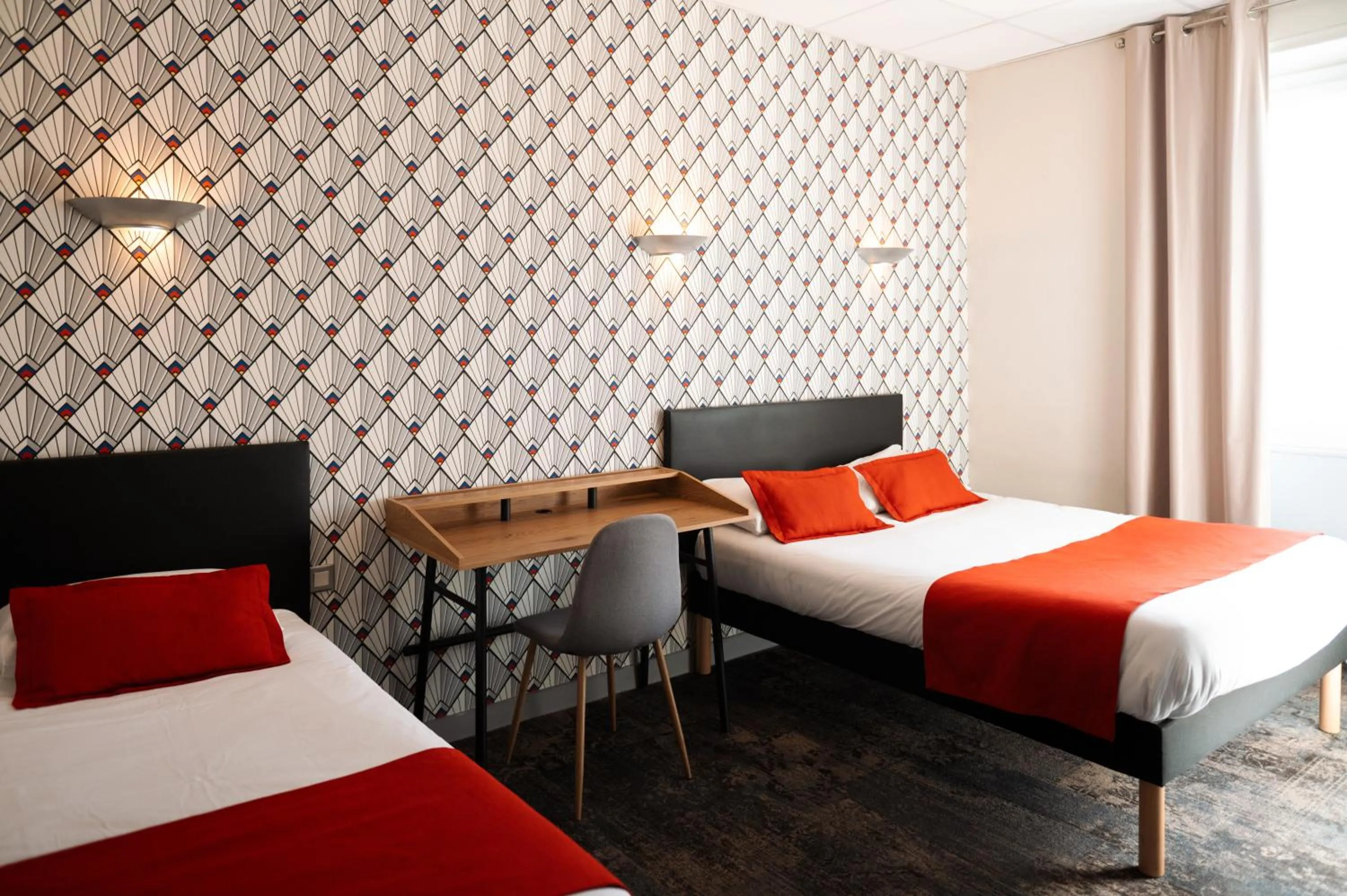 Bed in Hôtel Bellevue