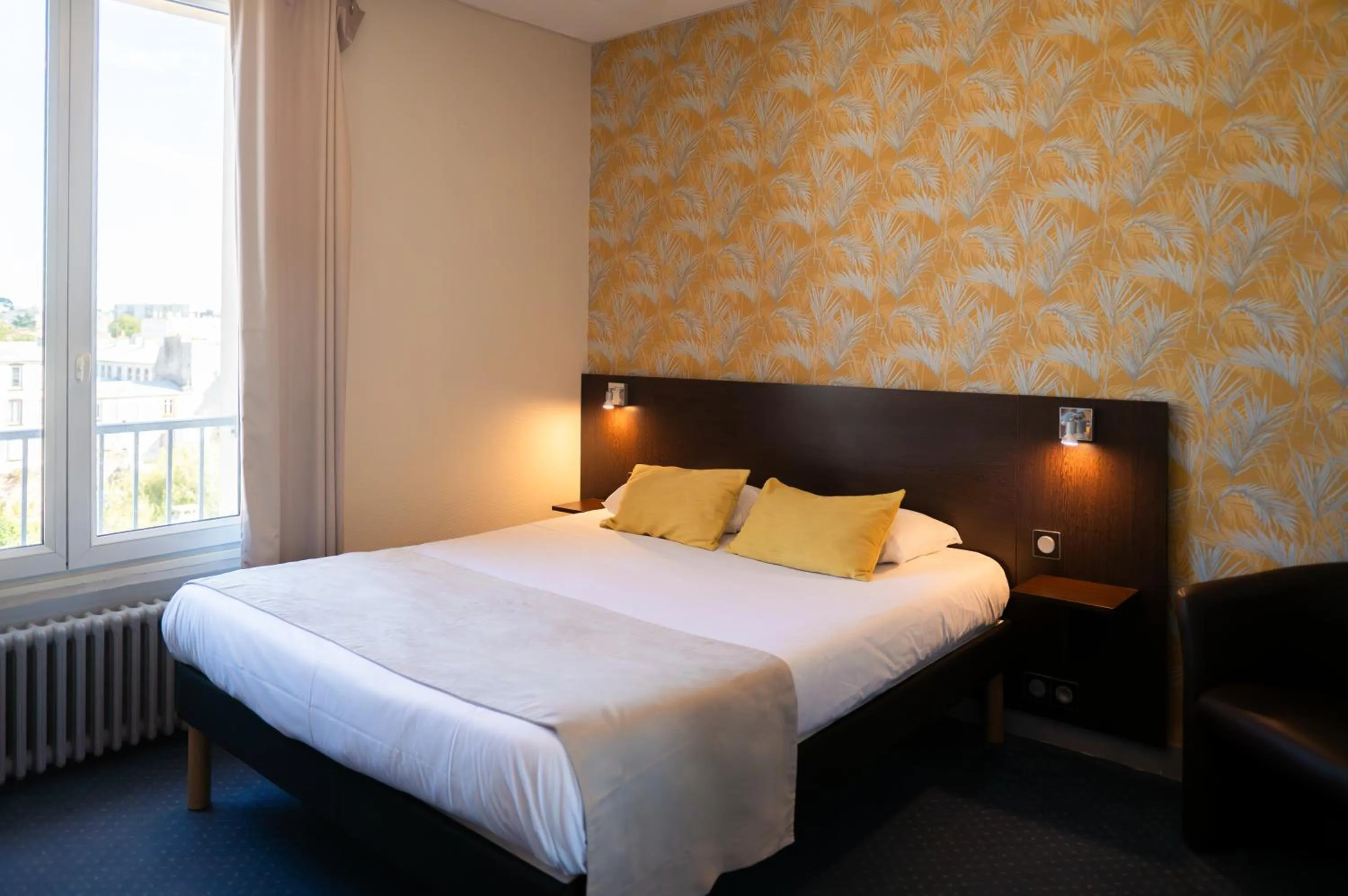 Bed in Hôtel Bellevue