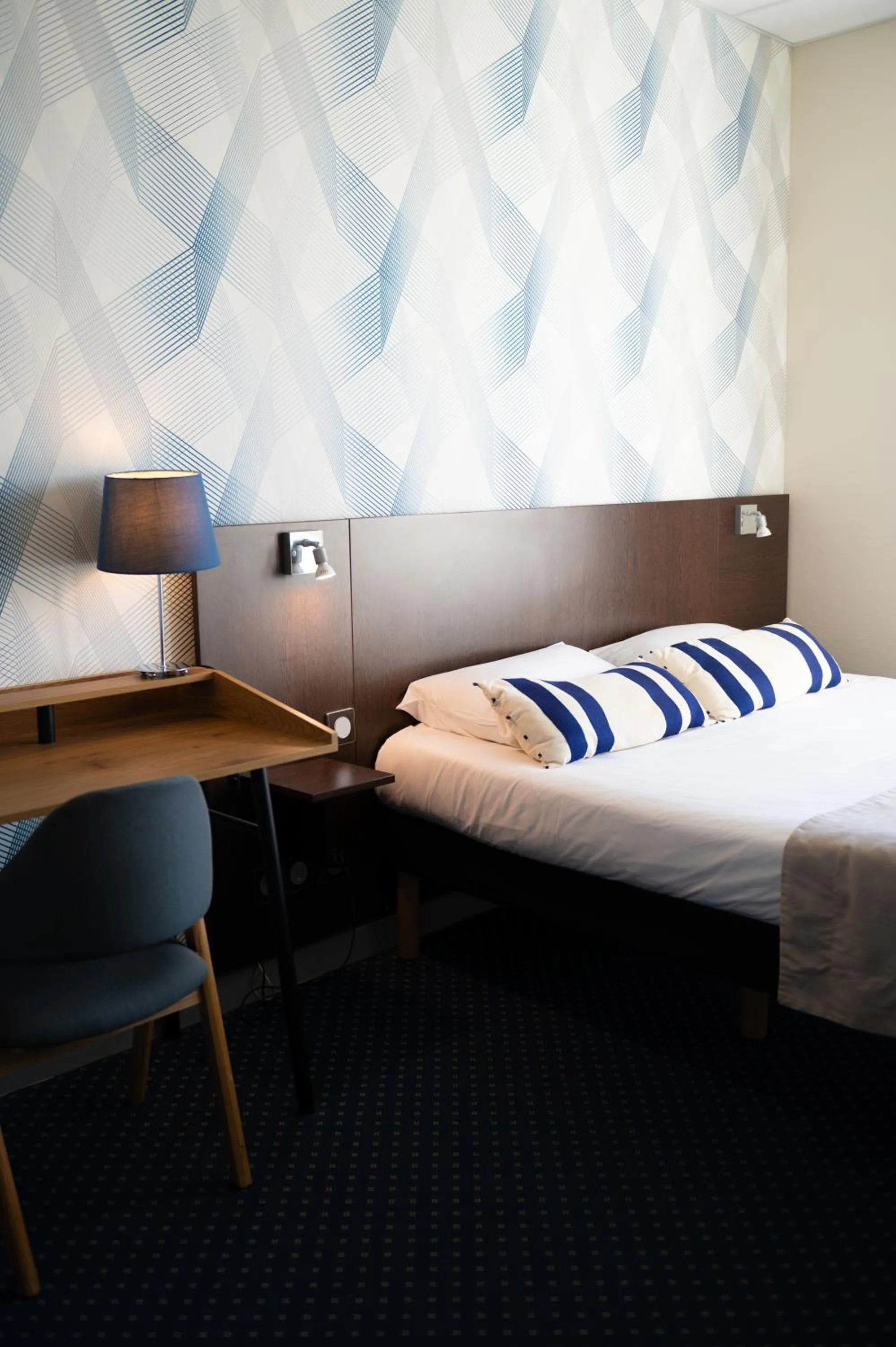 Bed in Hôtel Bellevue