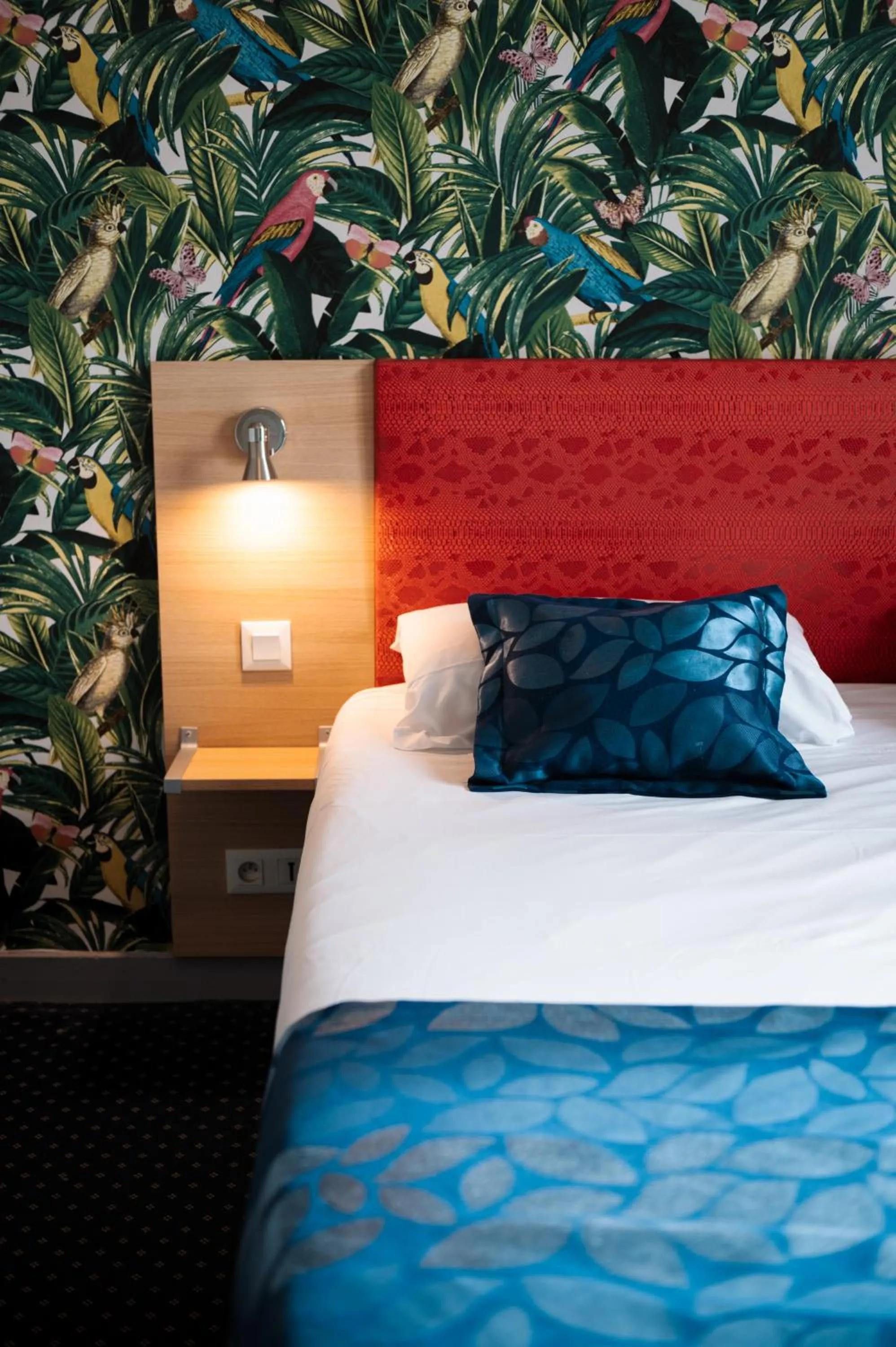 Bedroom, Bed in Hôtel Bellevue