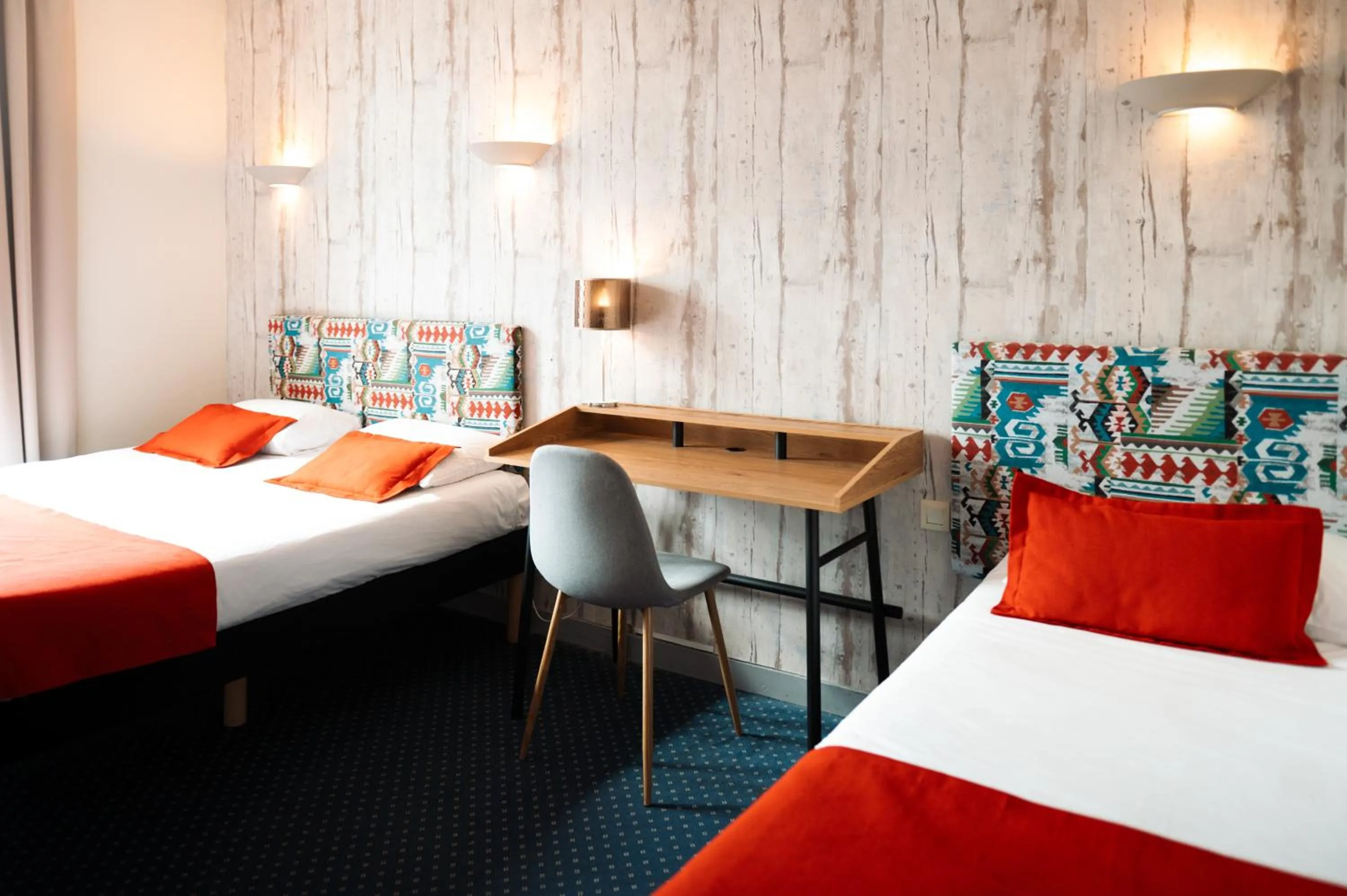 Bed in Hôtel Bellevue