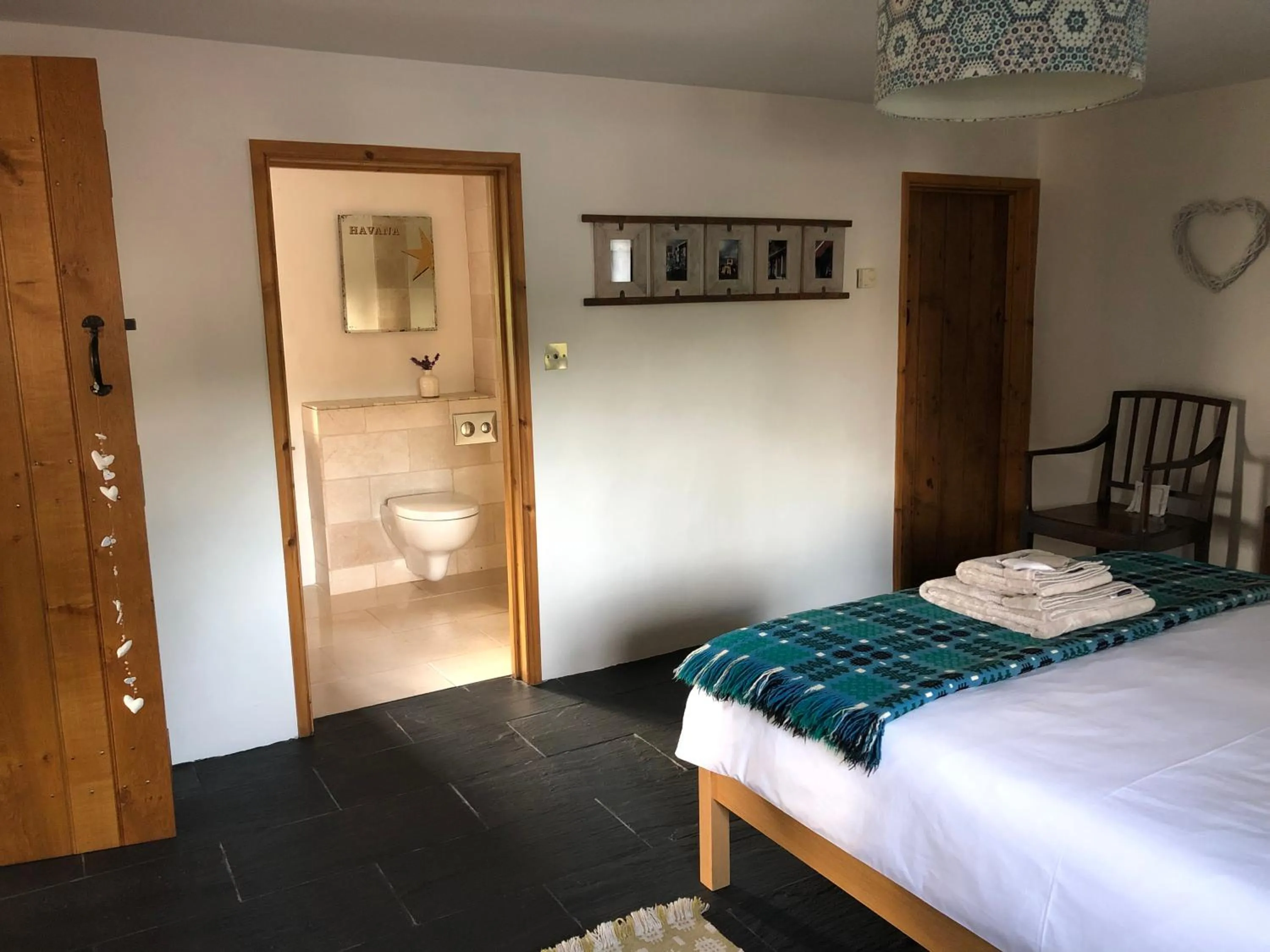 Bedroom in Dan y Graig Barn, Carmarthen