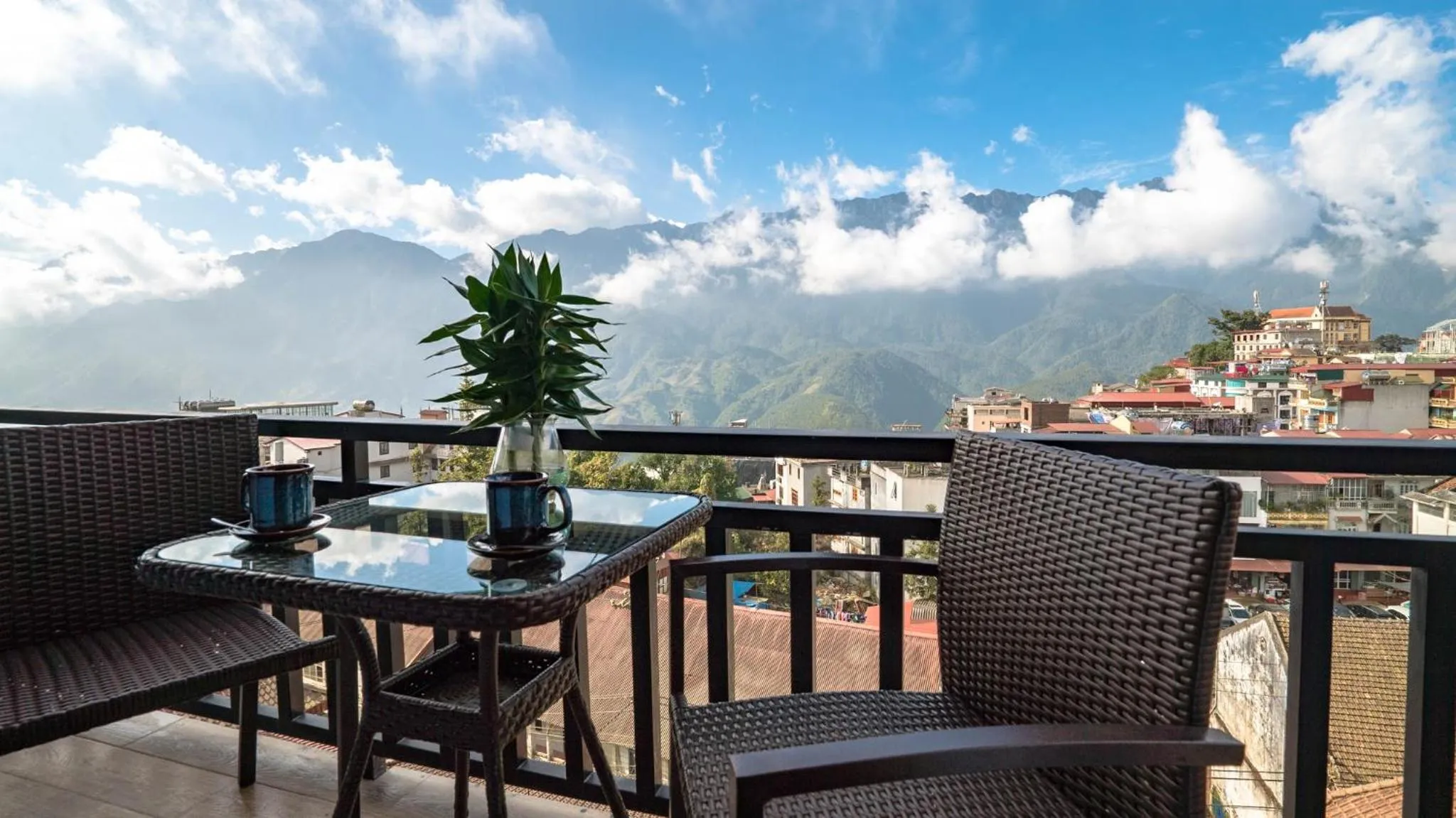 Balcony/Terrace in Sapa Horizon Hotel