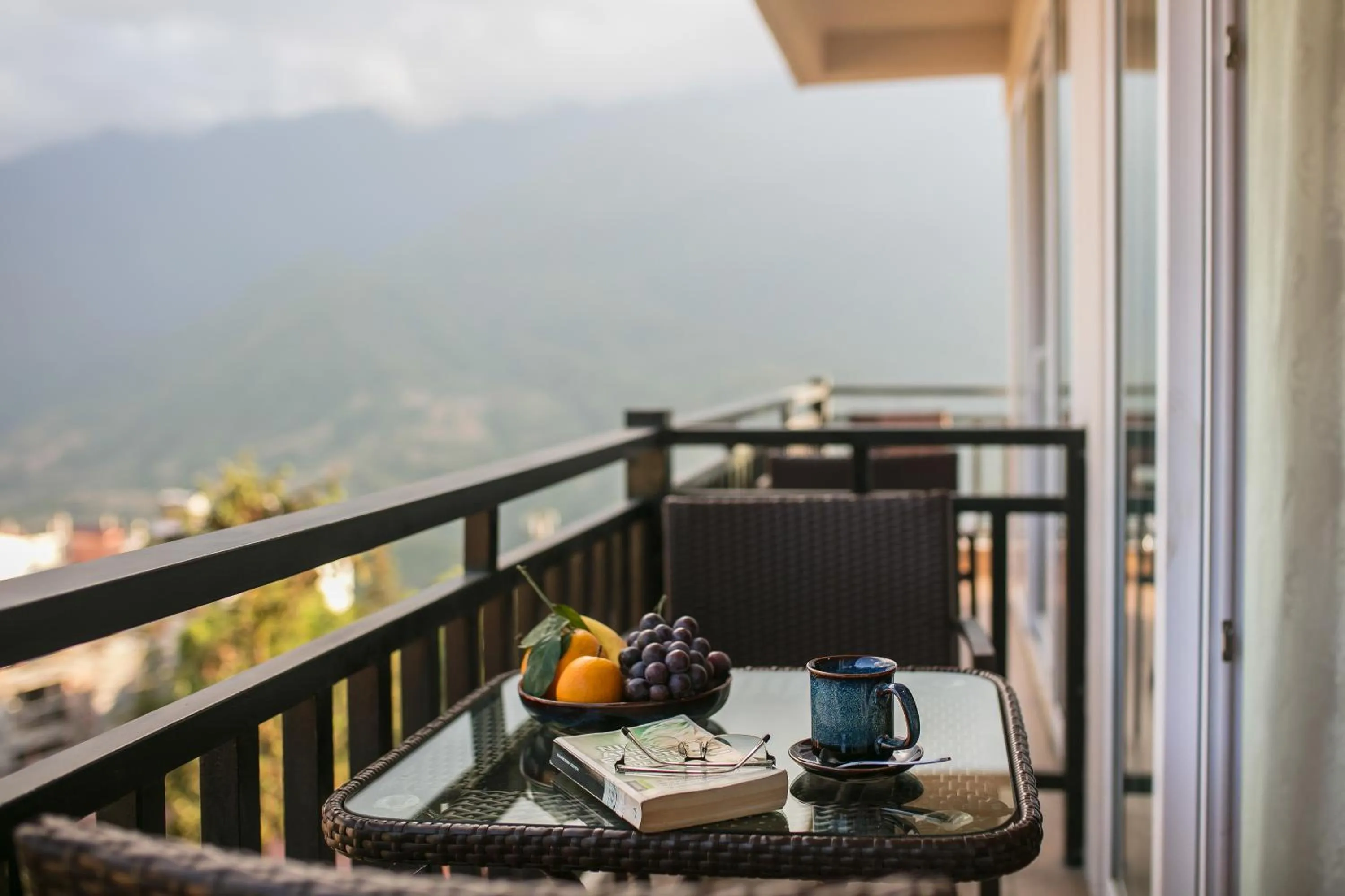 Balcony/Terrace in Sapa Horizon Hotel