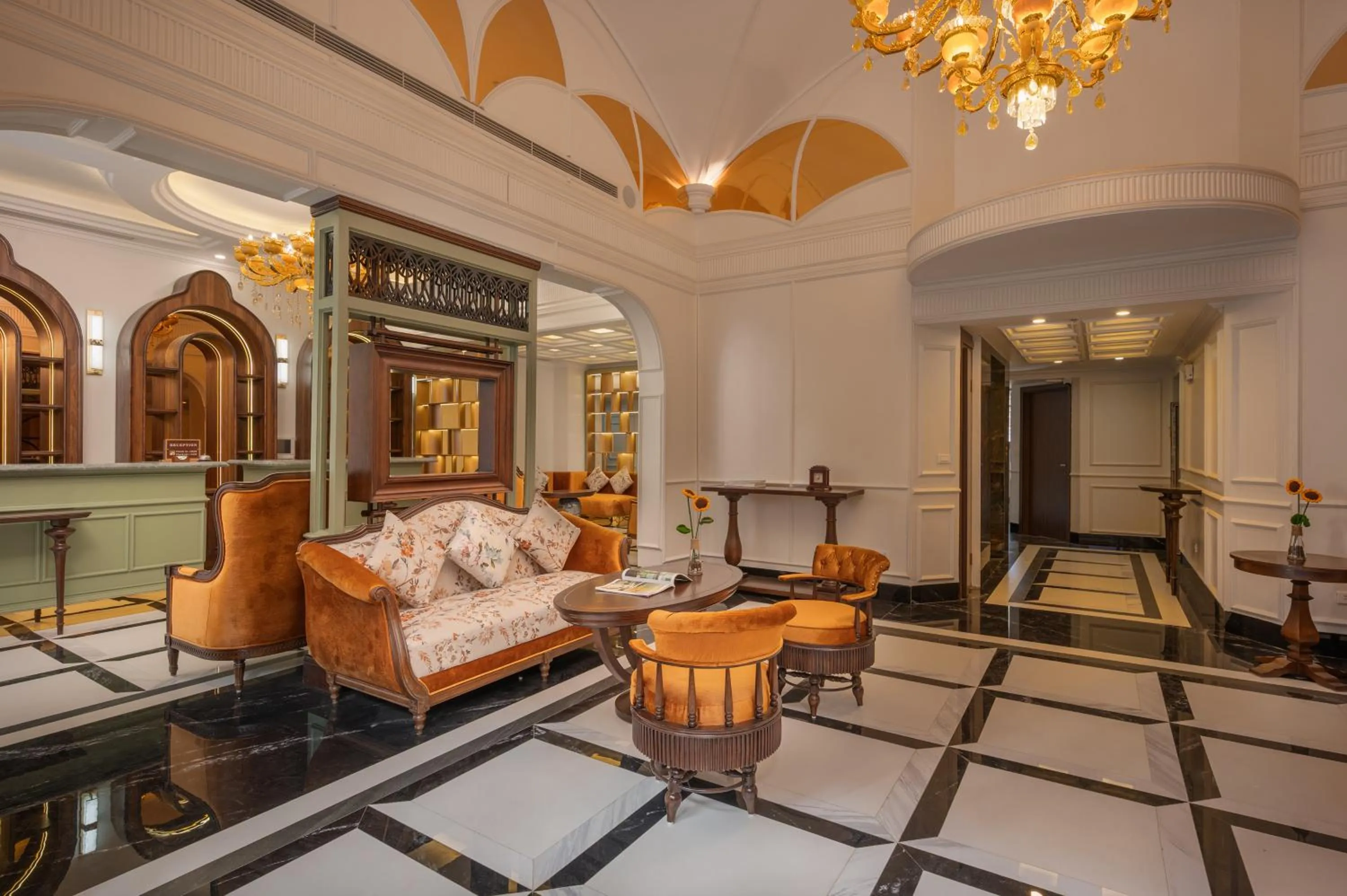 Living room in Sapa Horizon Hotel