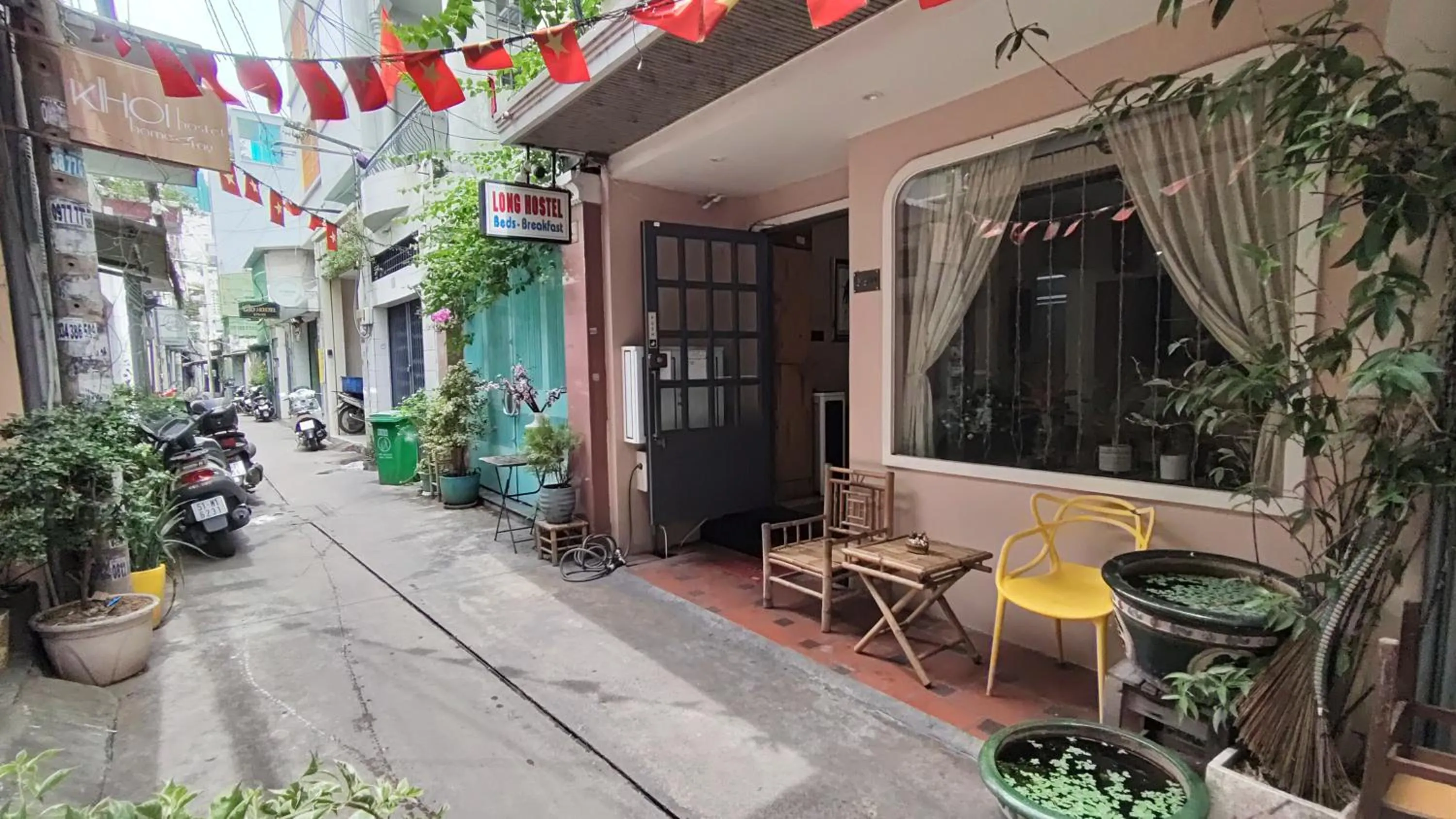 Property building in Long Hostel