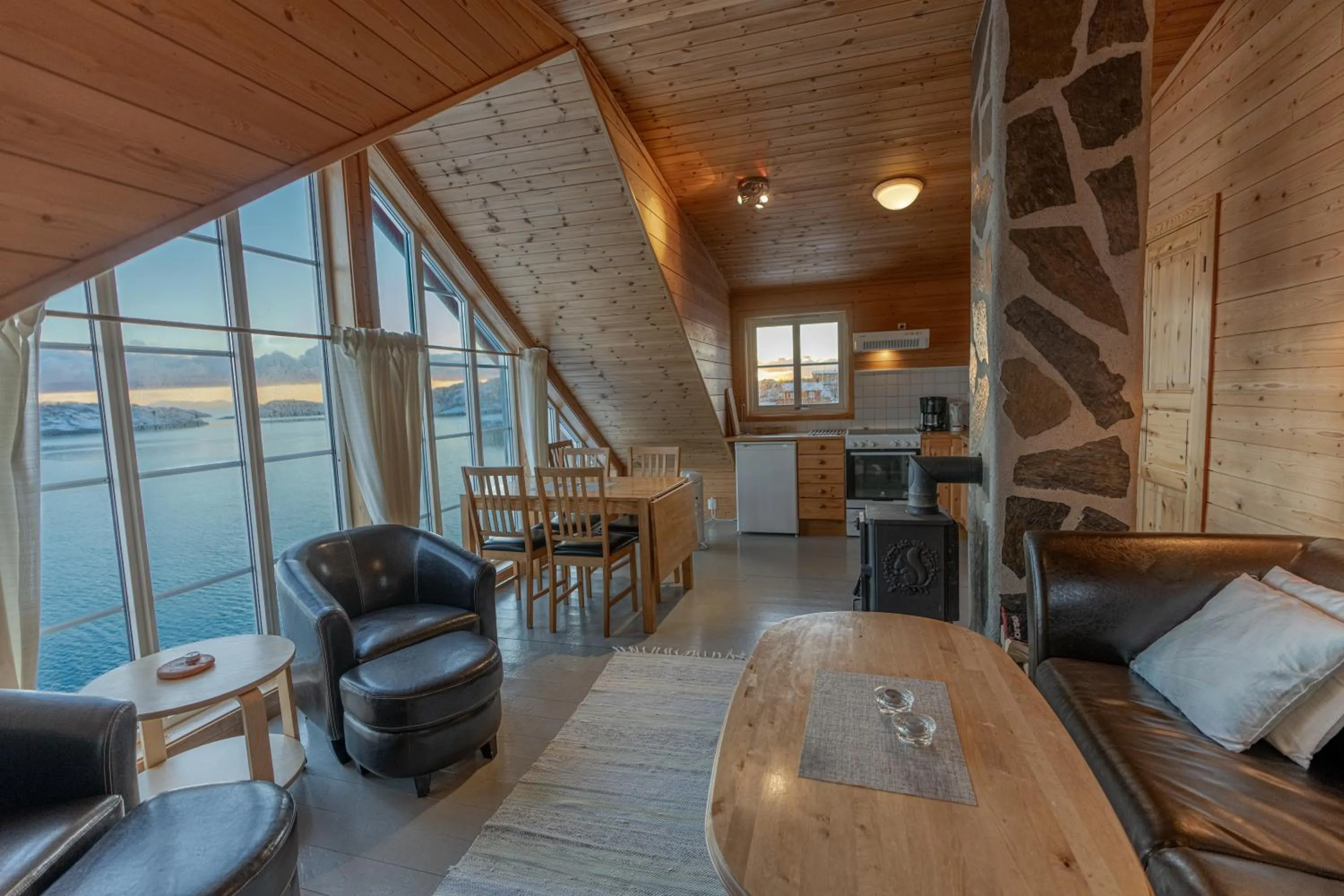 View (from property/room) in Henningsvær Rorbuer