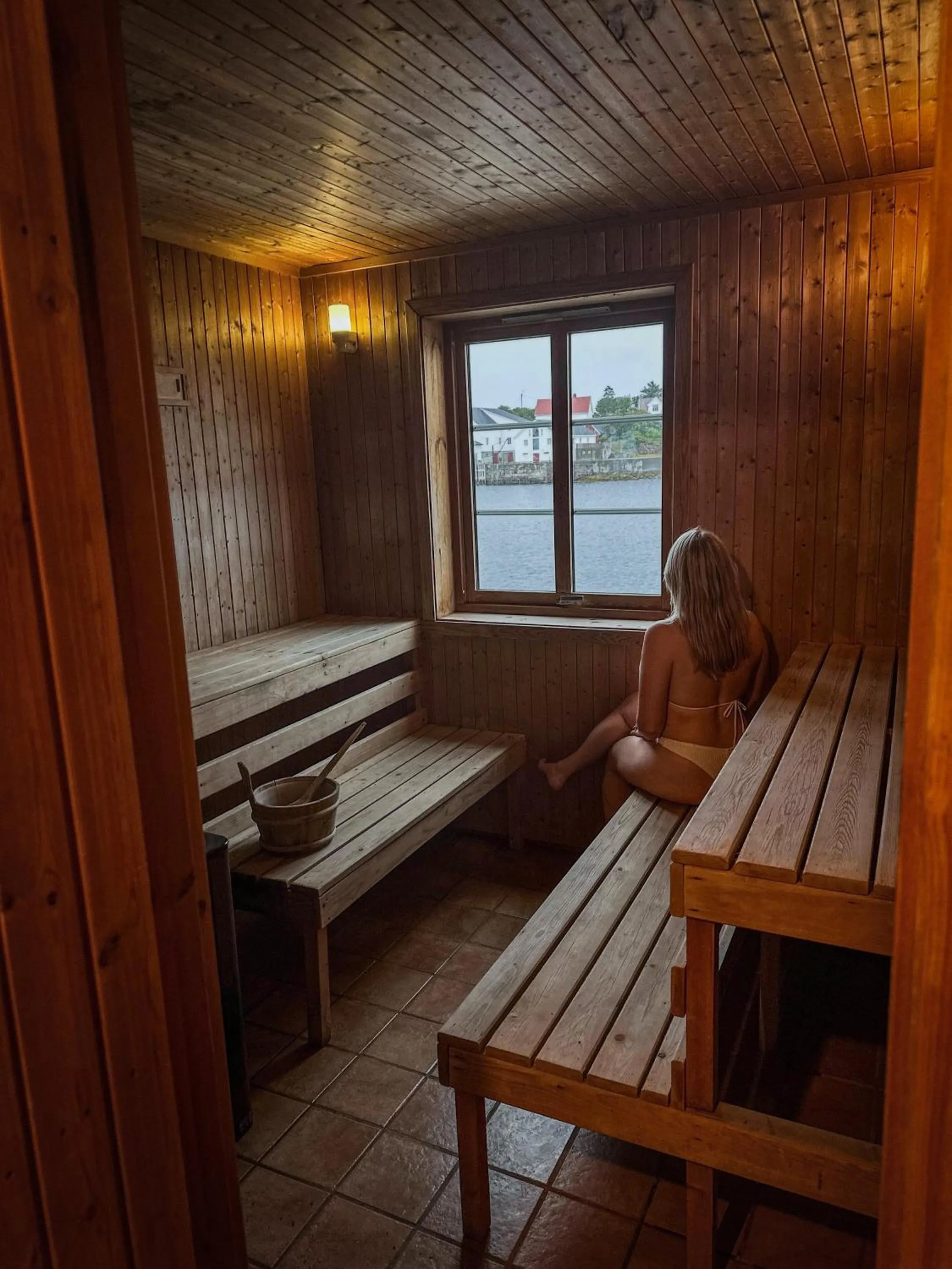 Sauna in Henningsvær Rorbuer