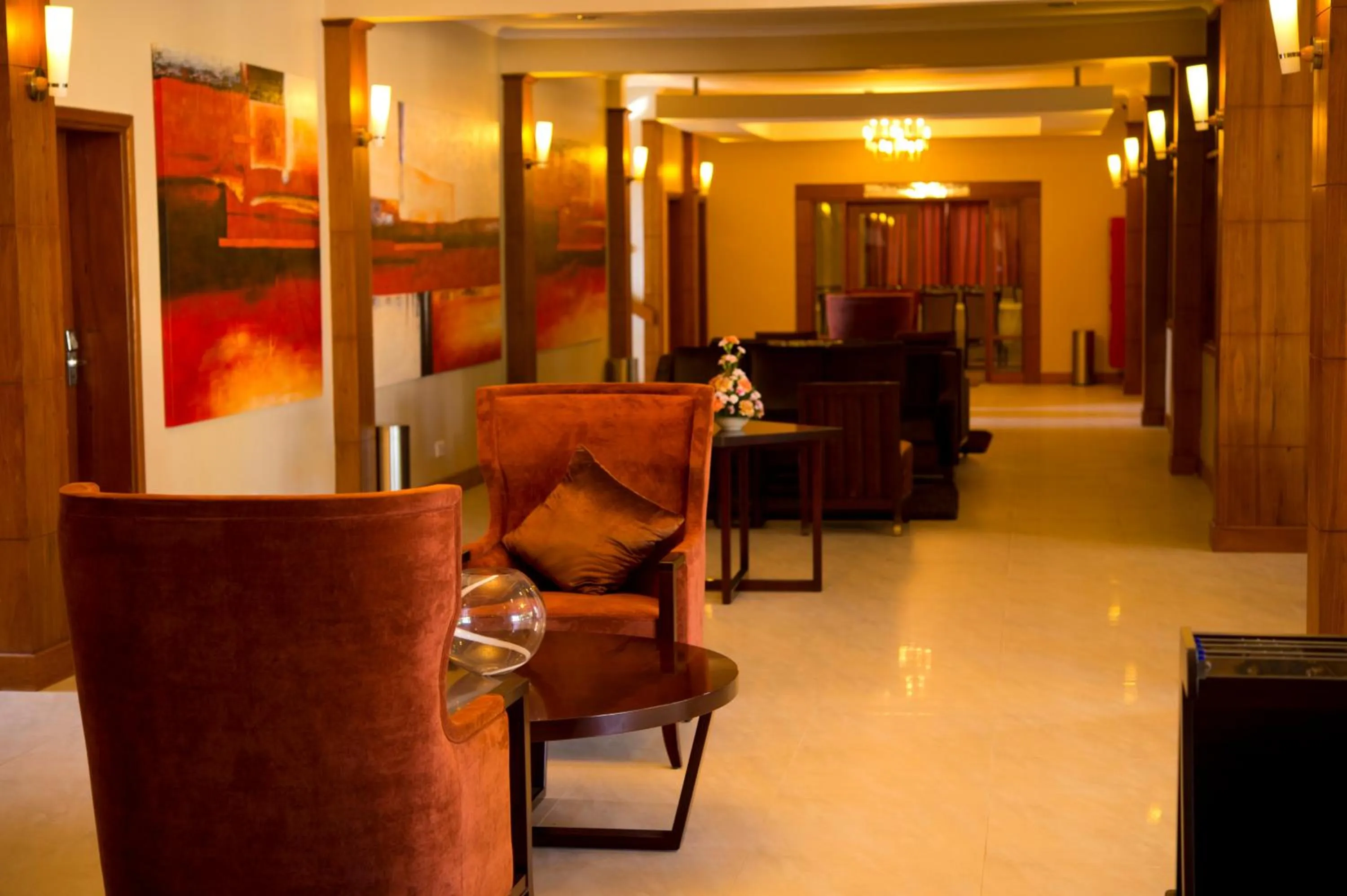 Lobby or reception in Seascape Hotel