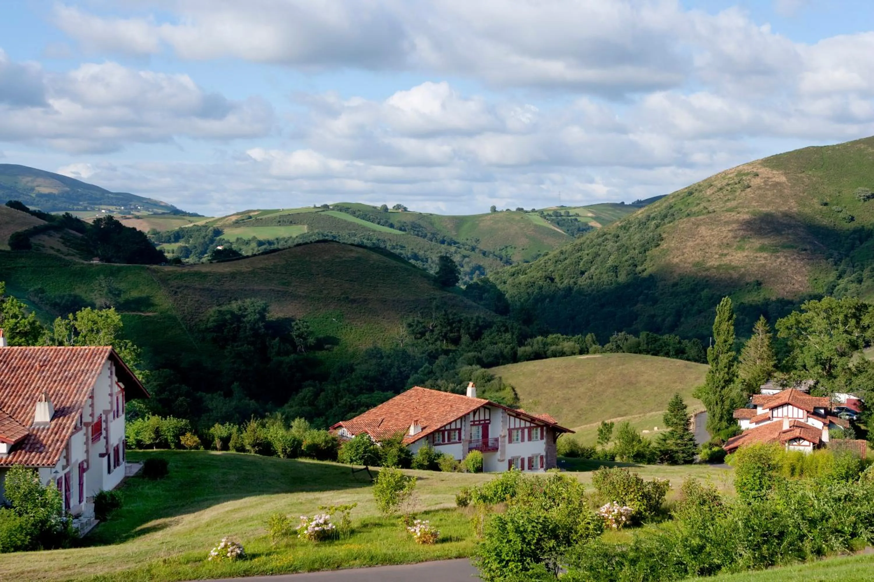 Natural landscape in Auberge Ostapé