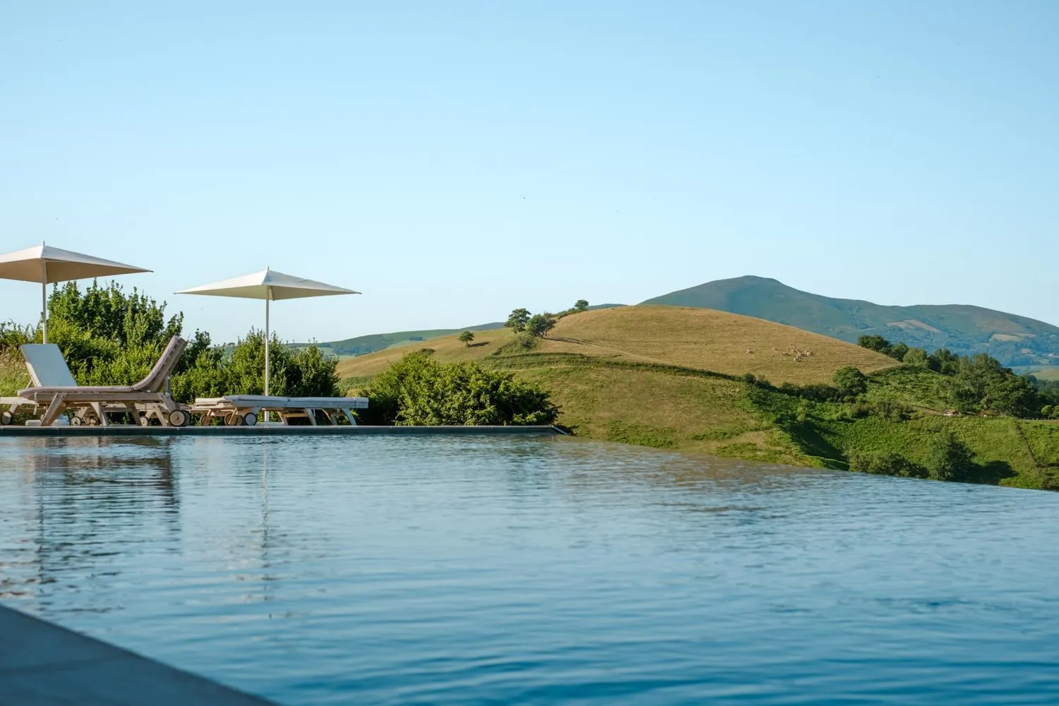 Natural landscape in Auberge Ostapé