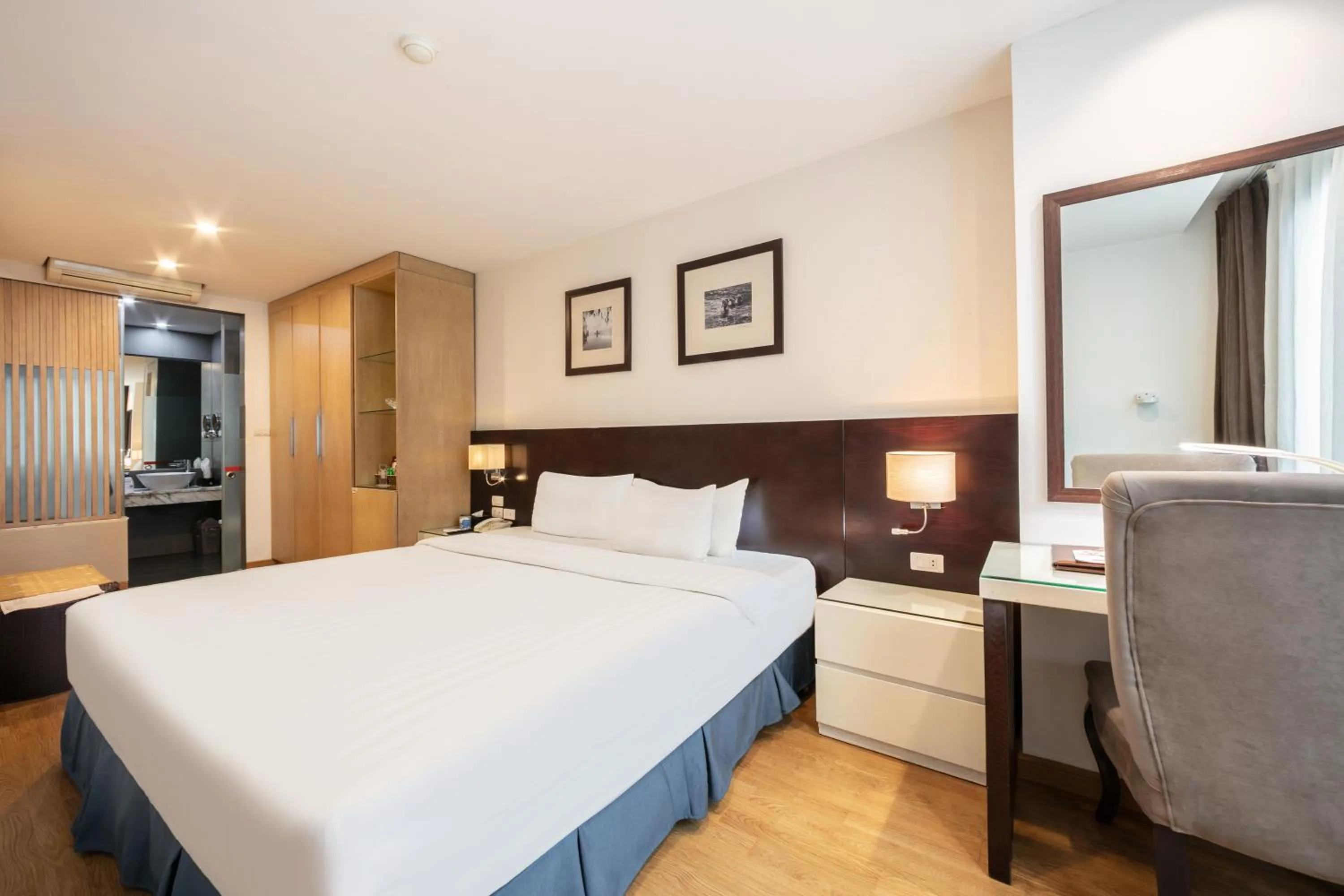 Bed in A25 Hotel - 66 Trần Thái Tông