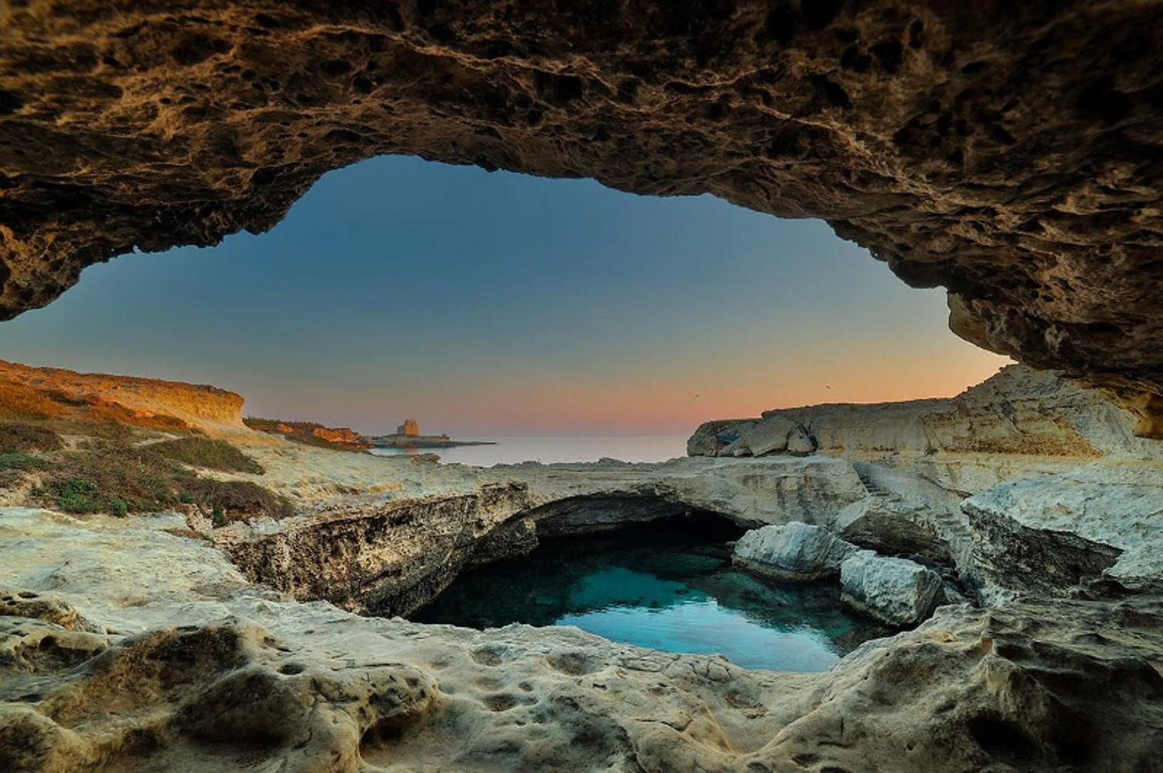 Natural landscape in B&B Anxa