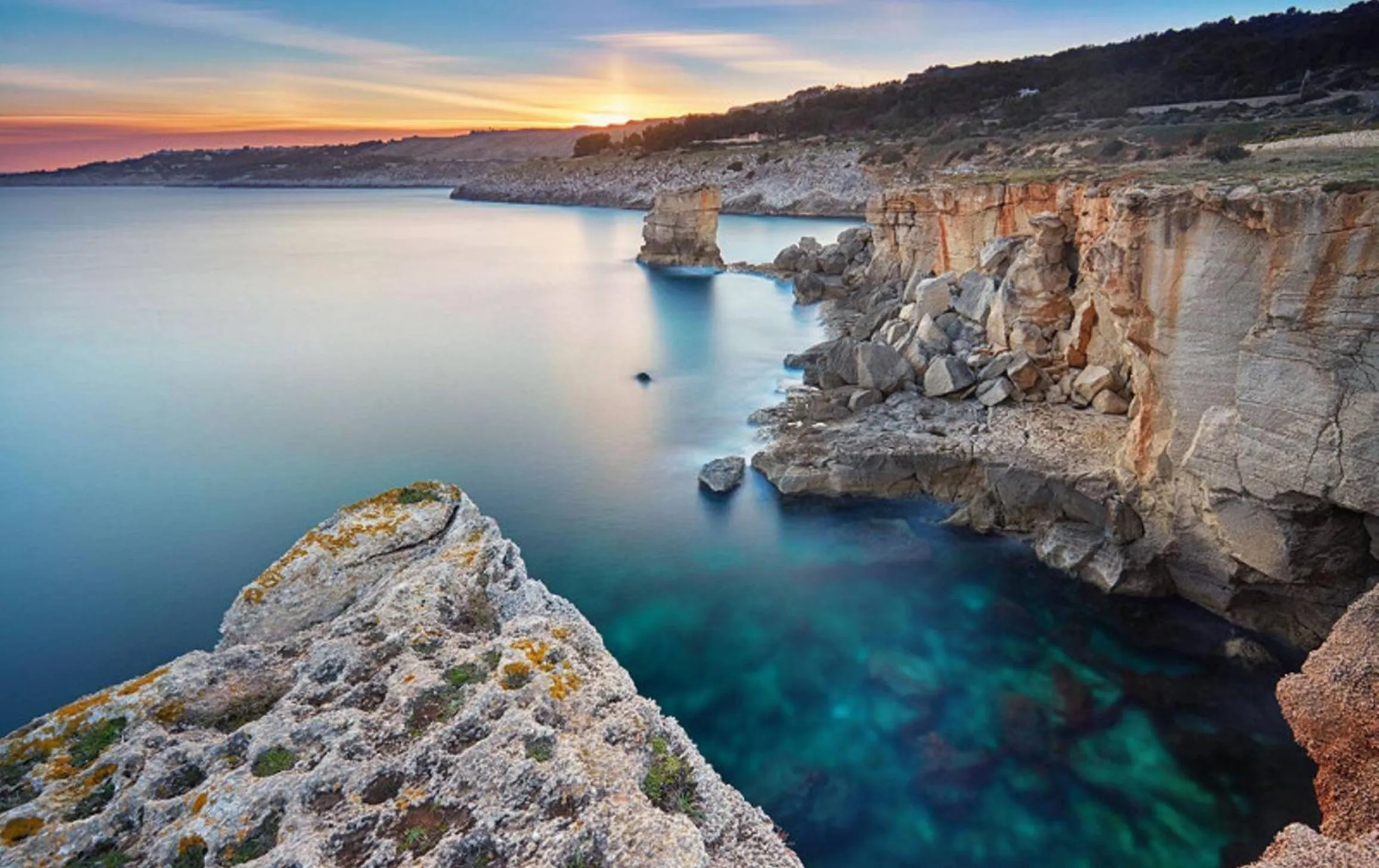 Natural landscape in B&B Anxa