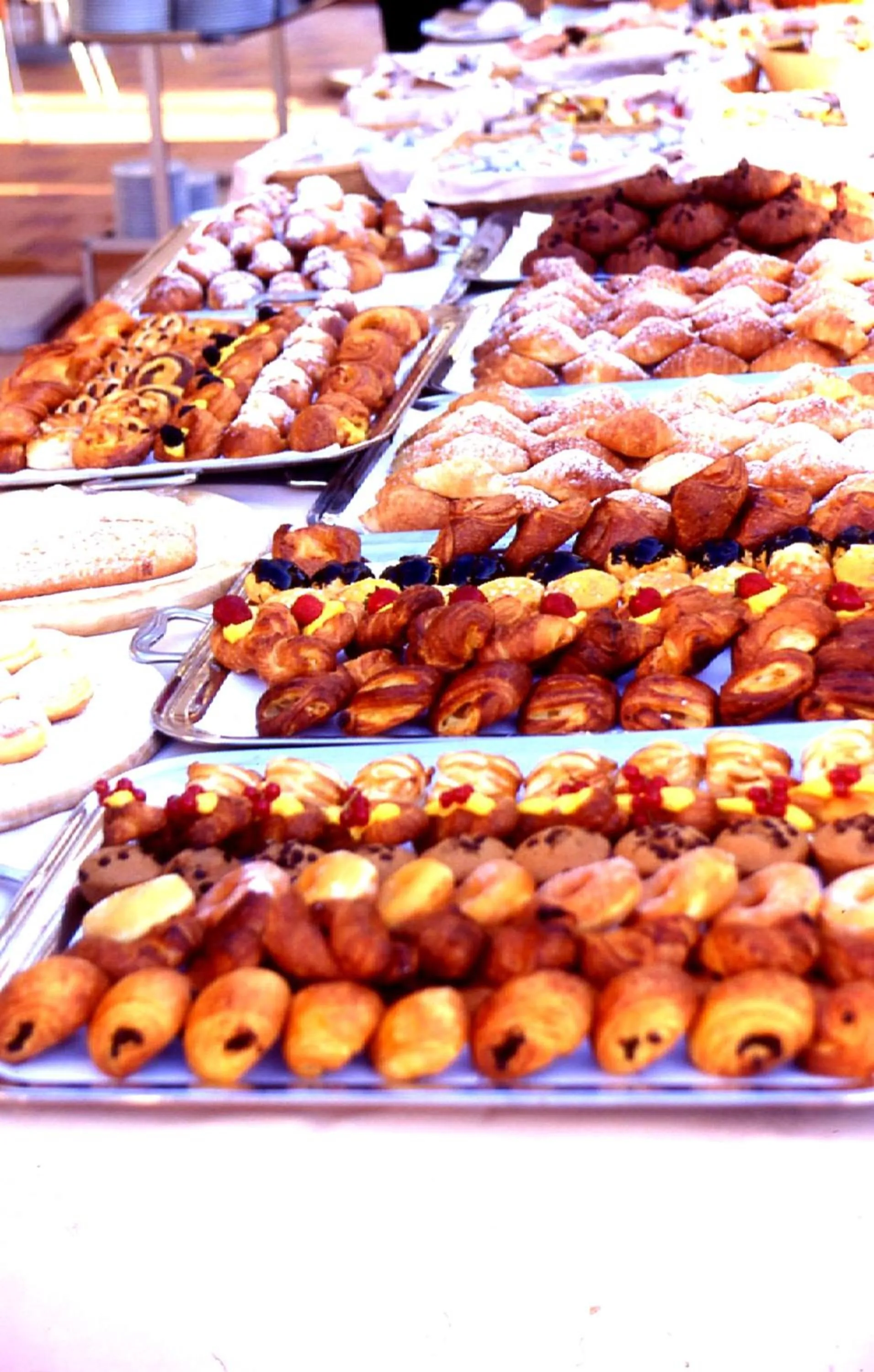 Buffet breakfast in Hotel Bellevue Beach - sul mare