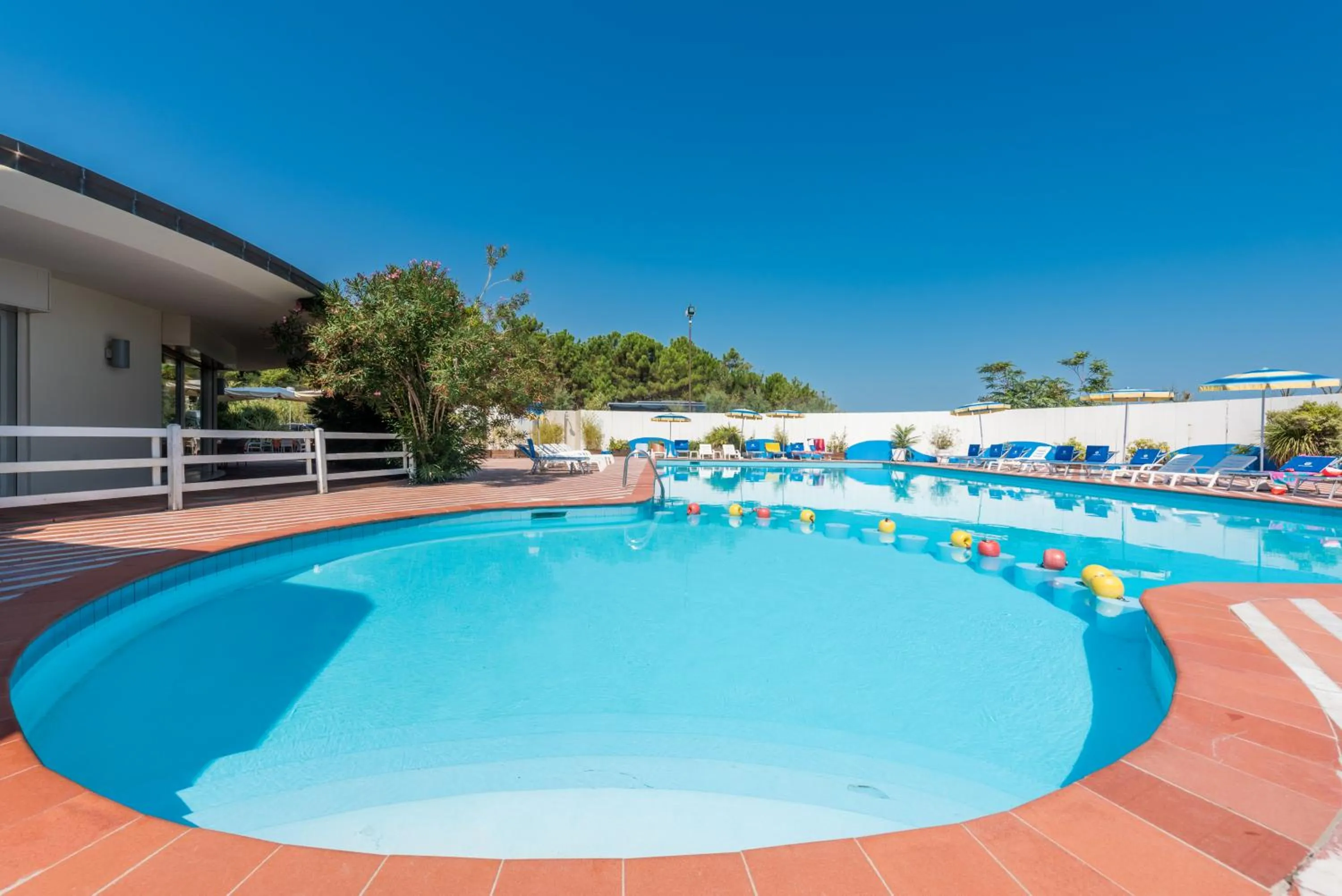 Swimming pool in Hotel Bellevue Beach - sul mare