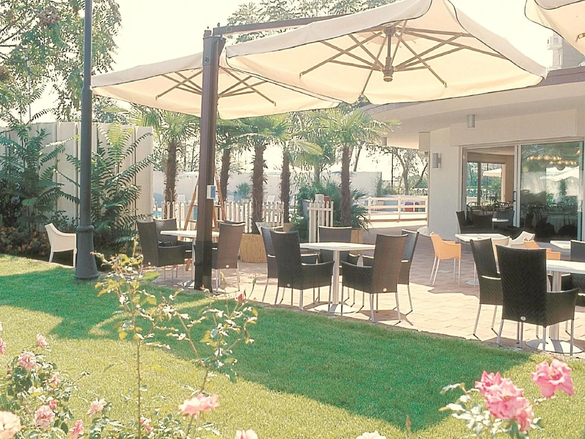 Garden in Hotel Bellevue Beach - sul mare