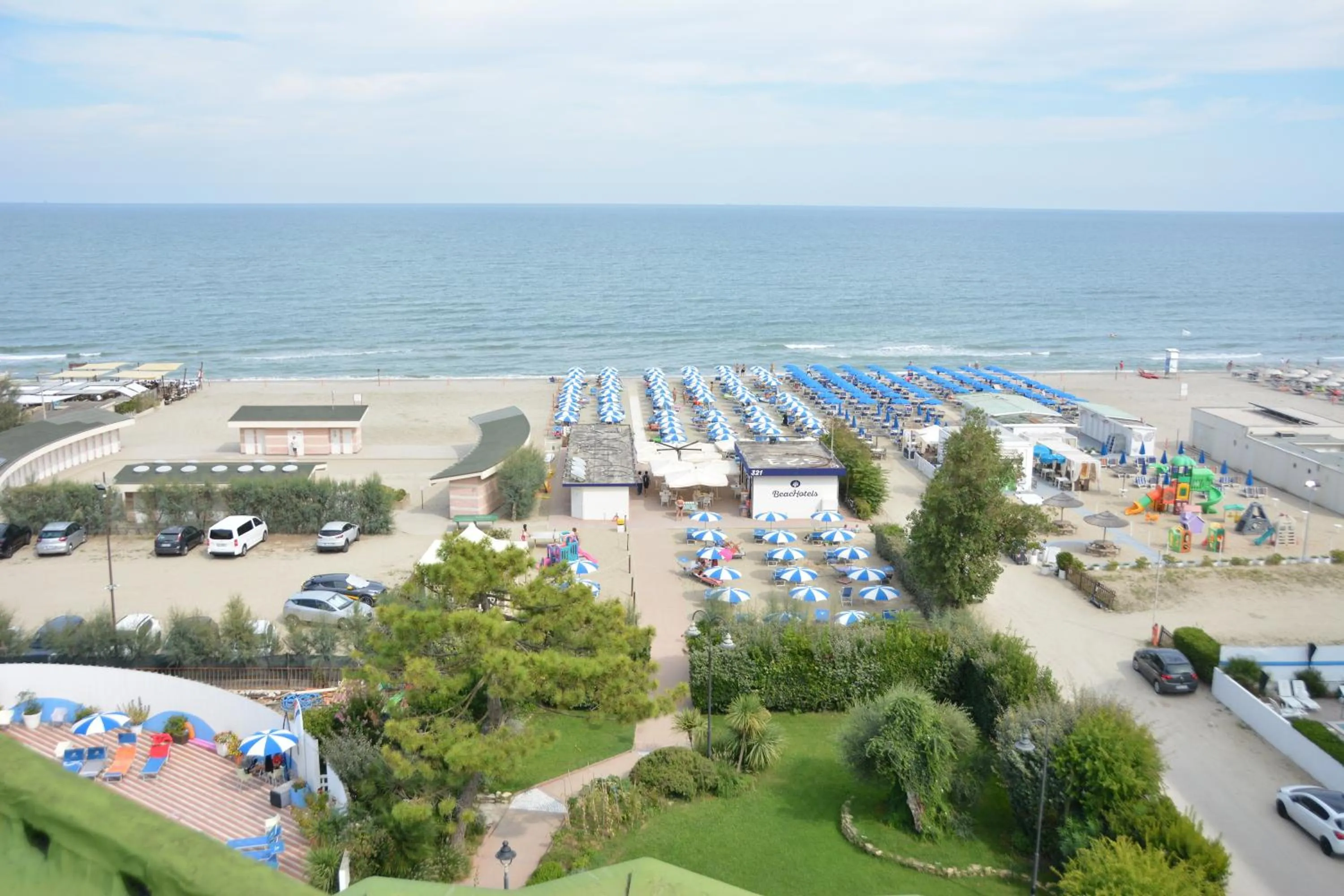Natural landscape in Hotel Bellevue Beach - sul mare