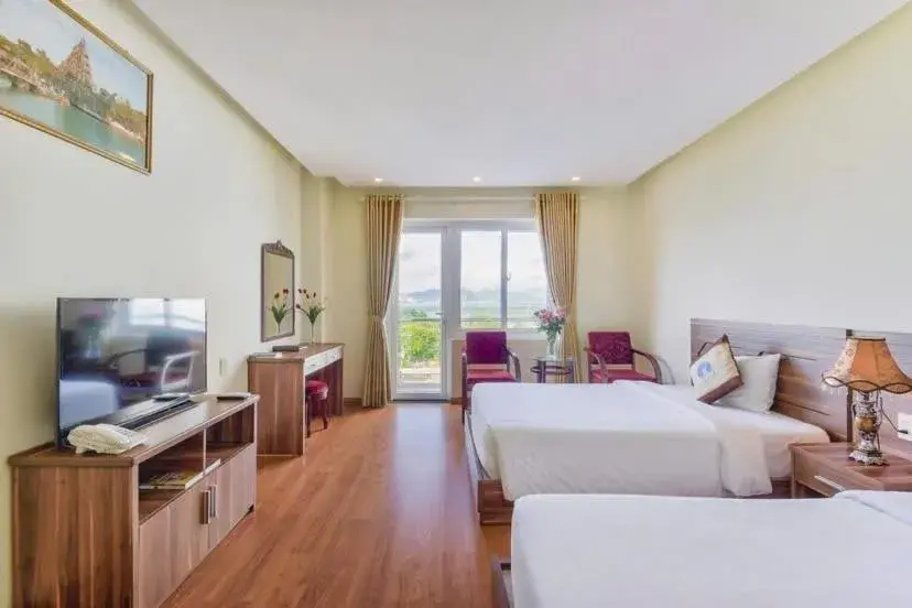 Twin Room with Balcony - single occupancy in Sky Beach D20 Nha Trang Twin Room with Balcony - single occupancy in Sky Beach D20 Nha Trang