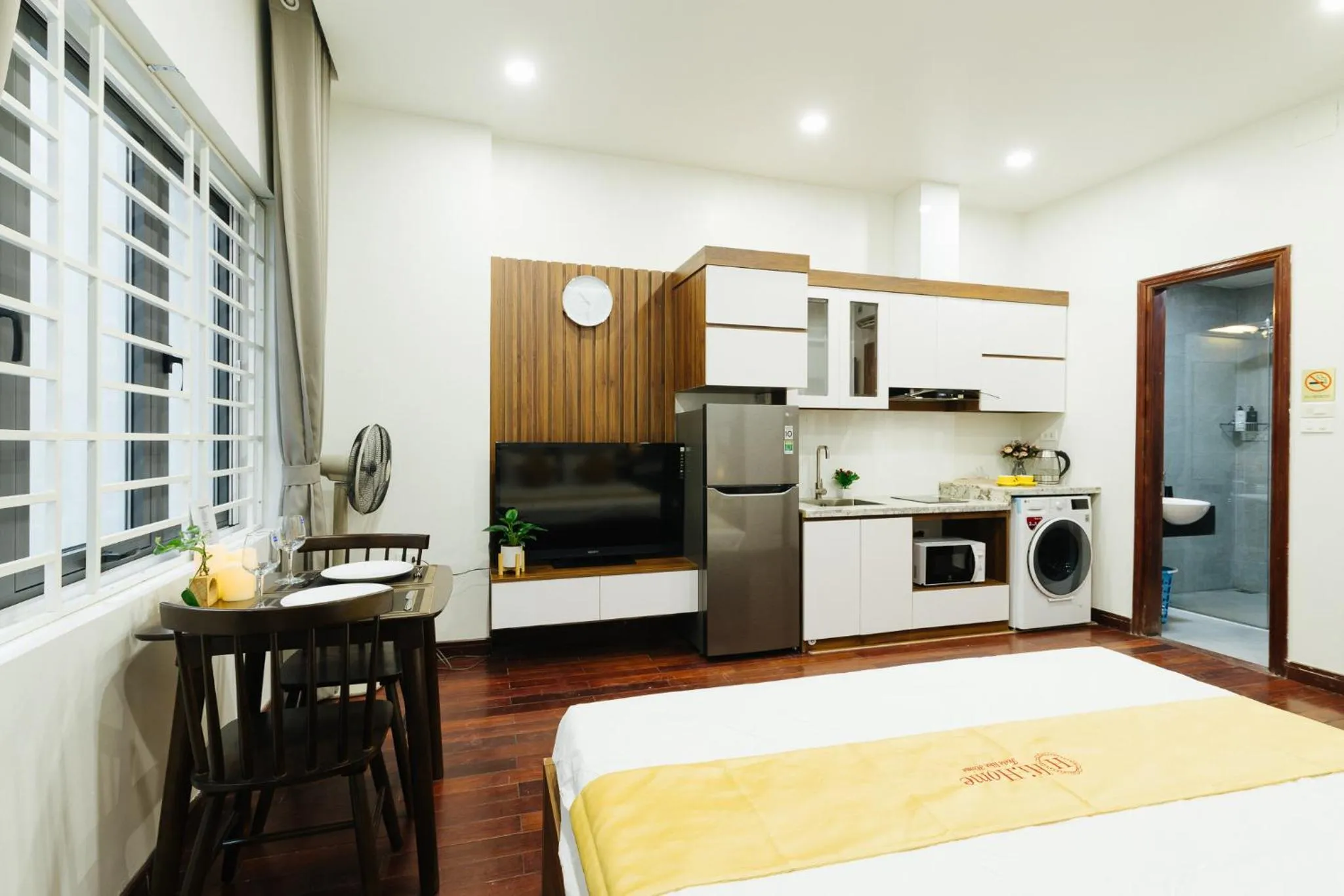 Kitchen or kitchenette in Hi Home Residences Ba Dinh