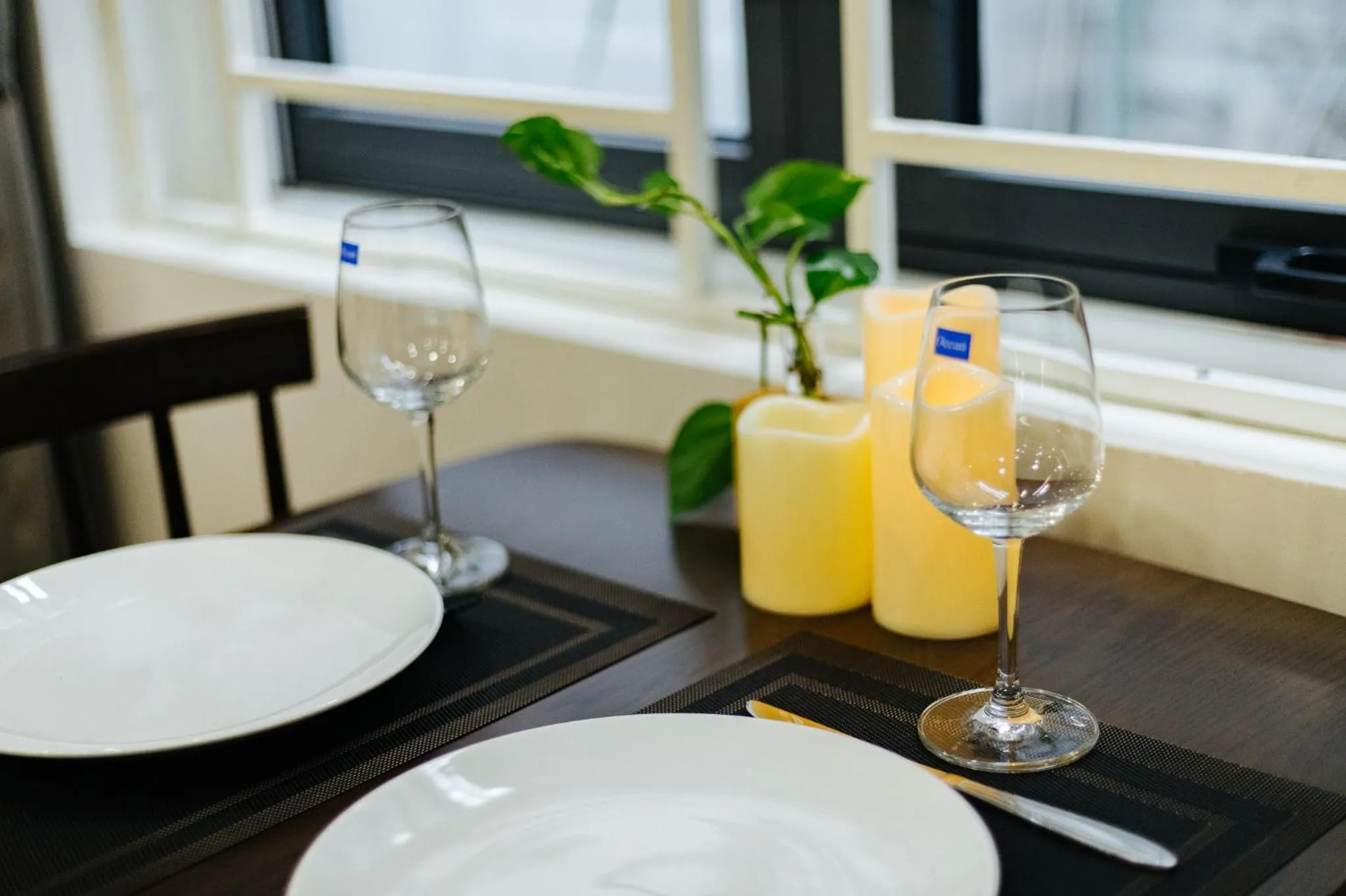 Dining area in Hi Home Residences Ba Dinh