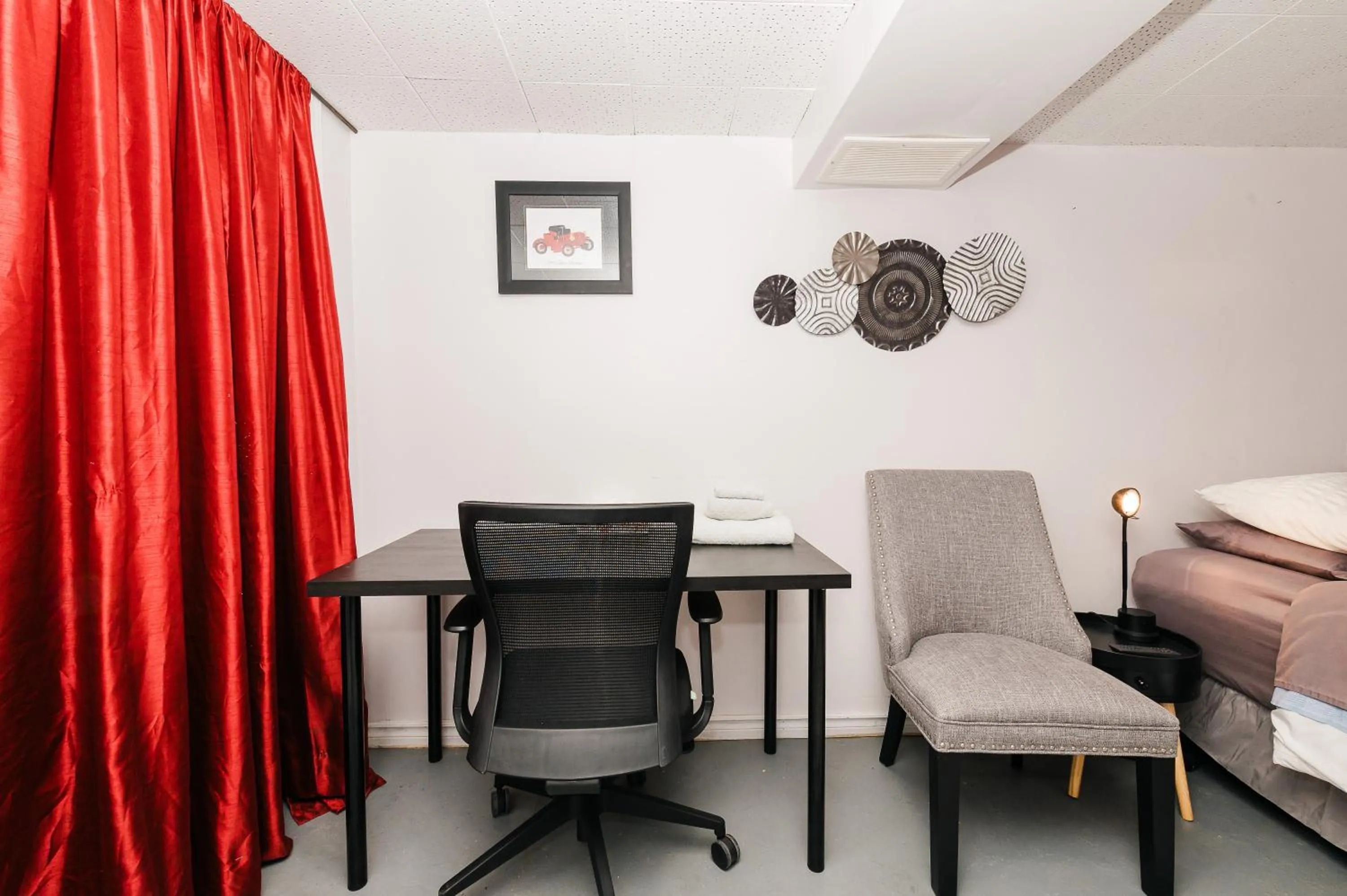 Seating area in Quaint & Cozy Accommodation