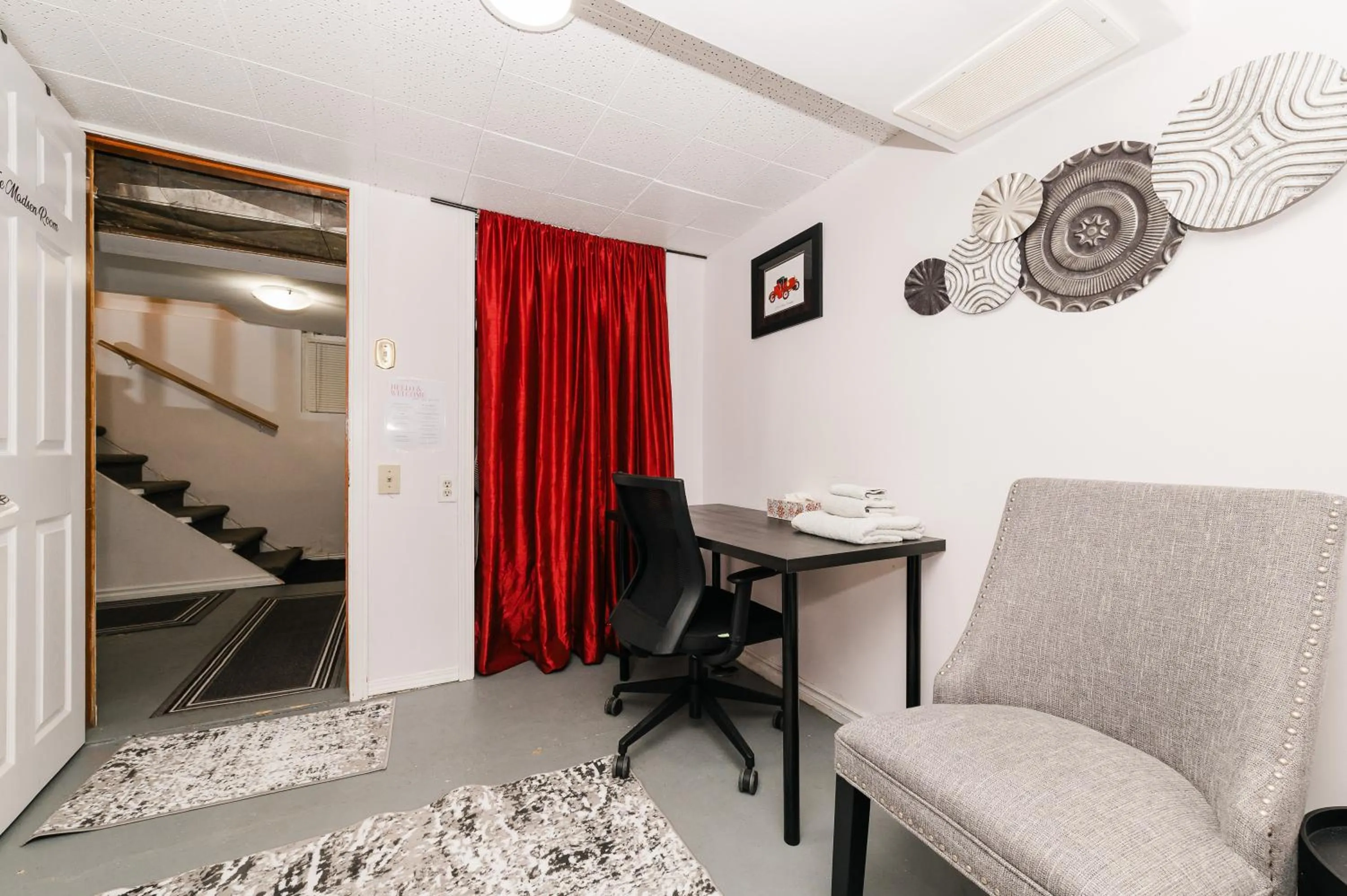 Seating area in Quaint & Cozy Accommodation