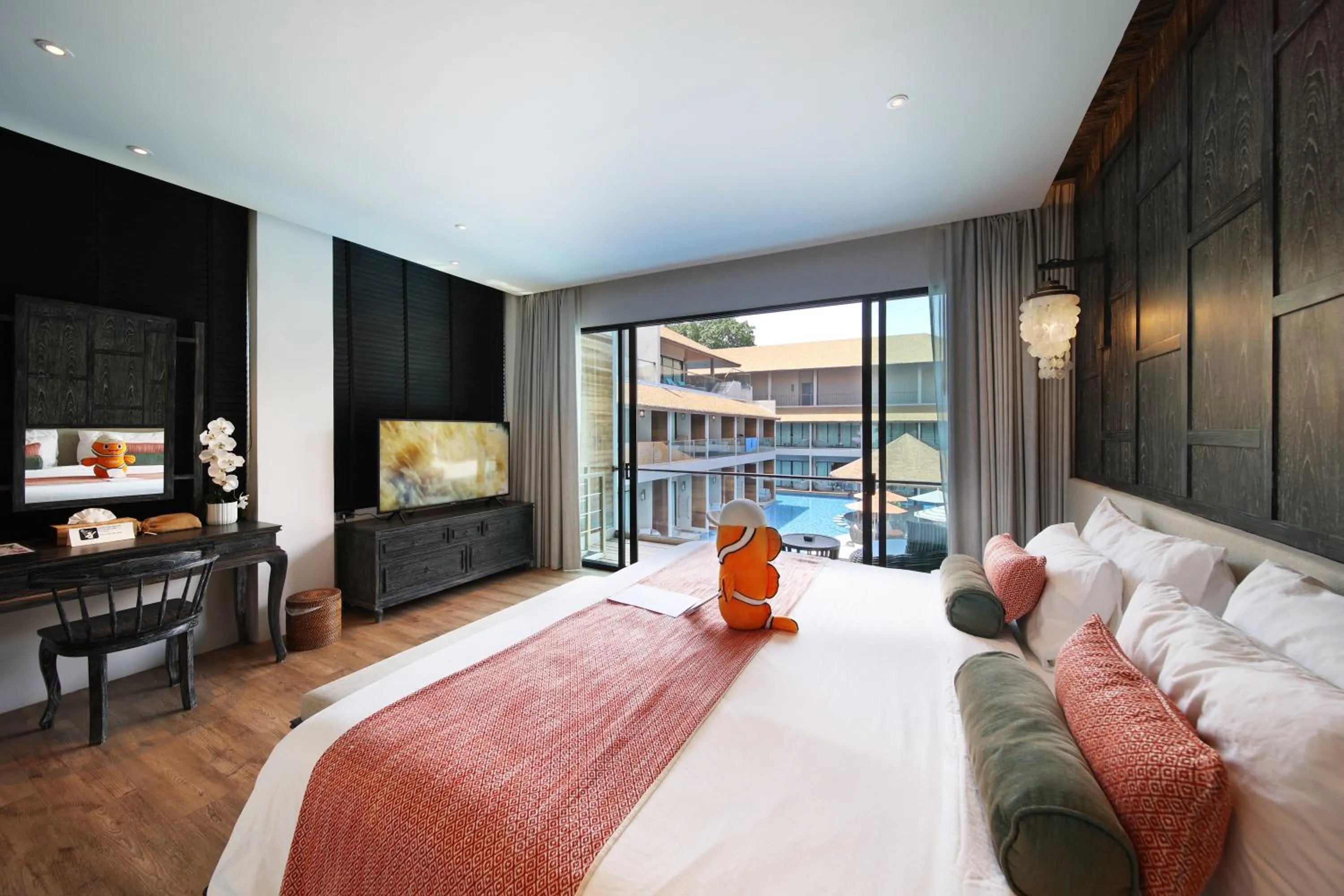 Bed in Ananya Lipe Resort