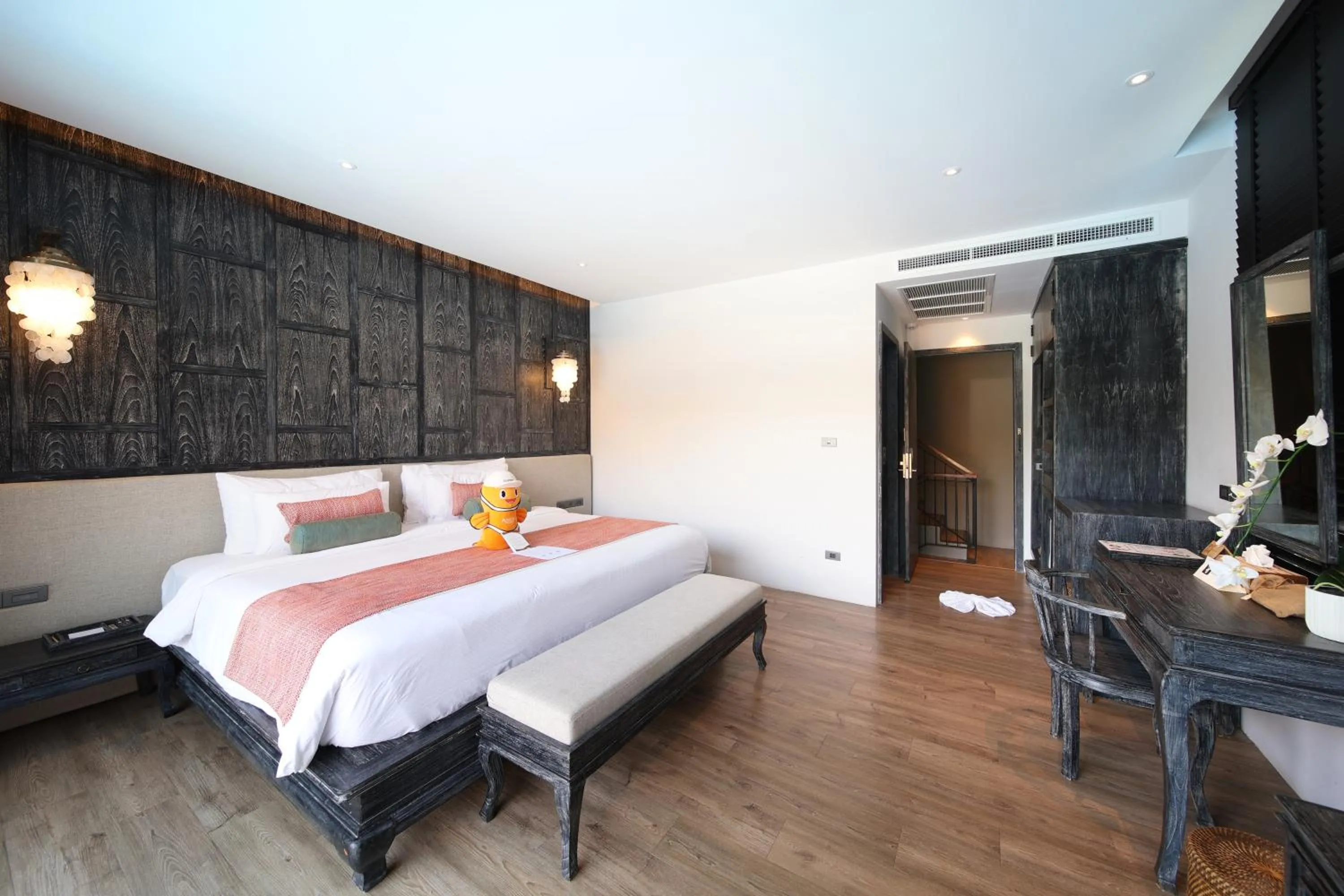 Bed in Ananya Lipe Resort