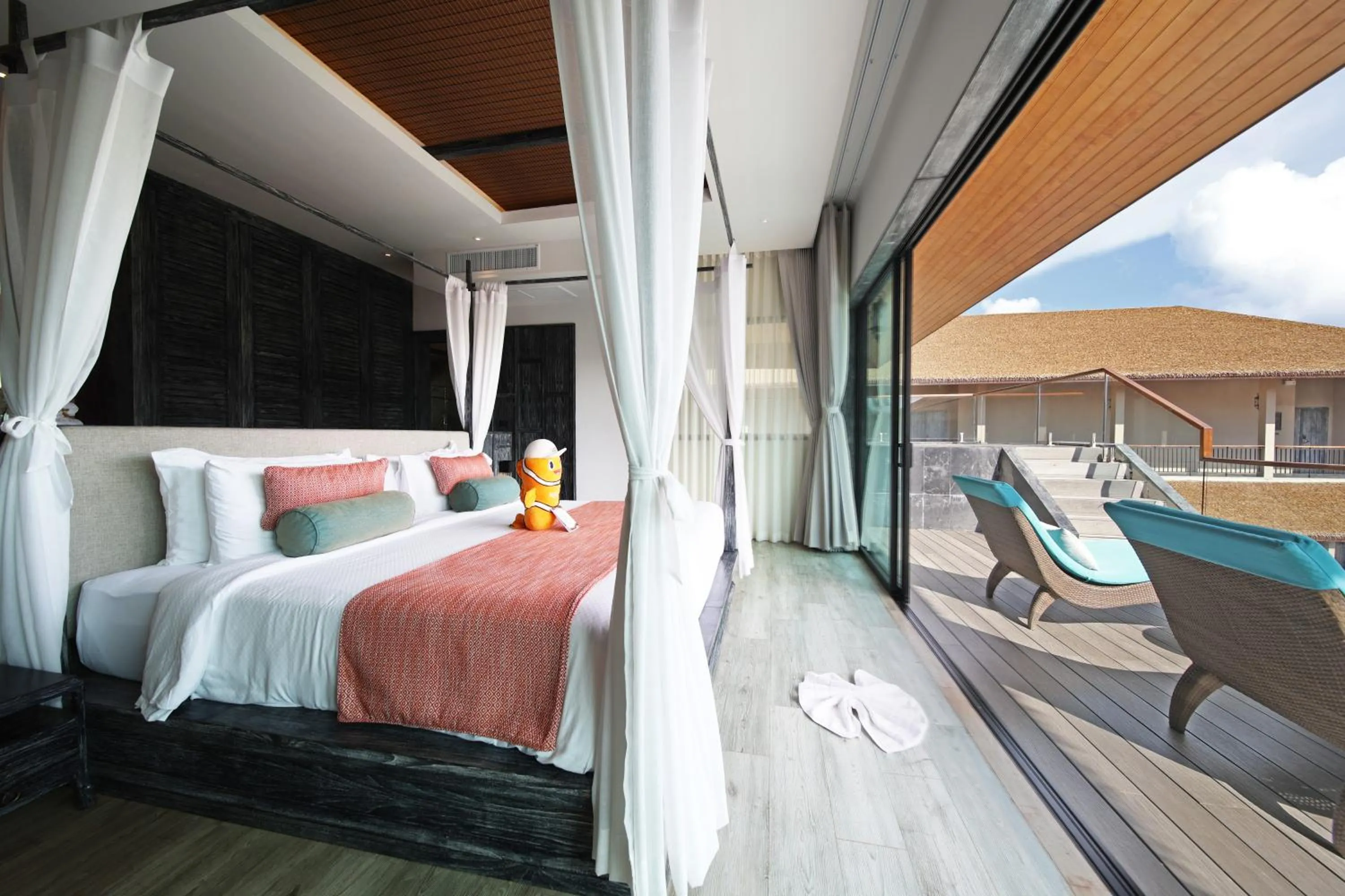 Bed in Ananya Lipe Resort